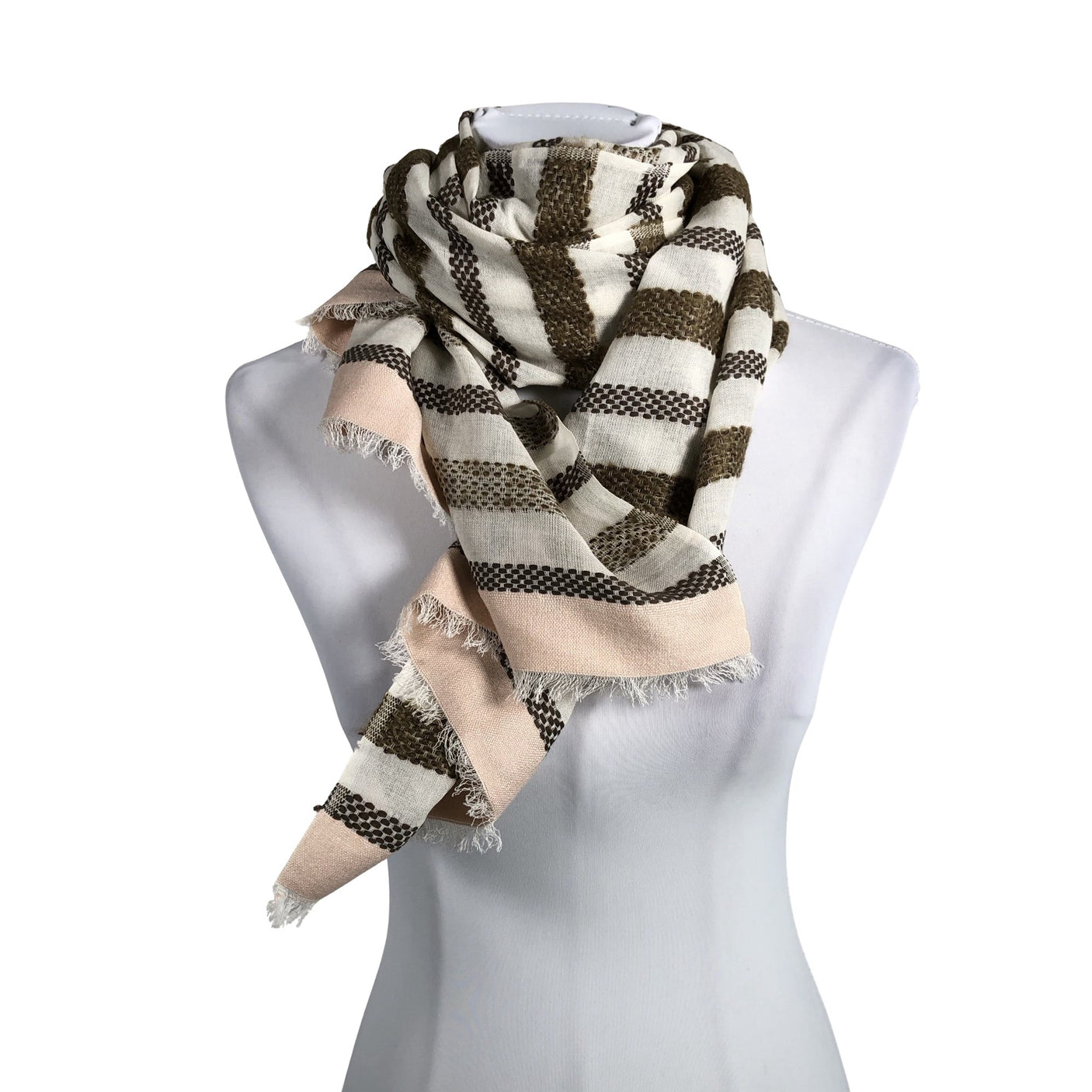 Unisex Marc O'Polo - Scarf, size Midi - Natural white (1)
