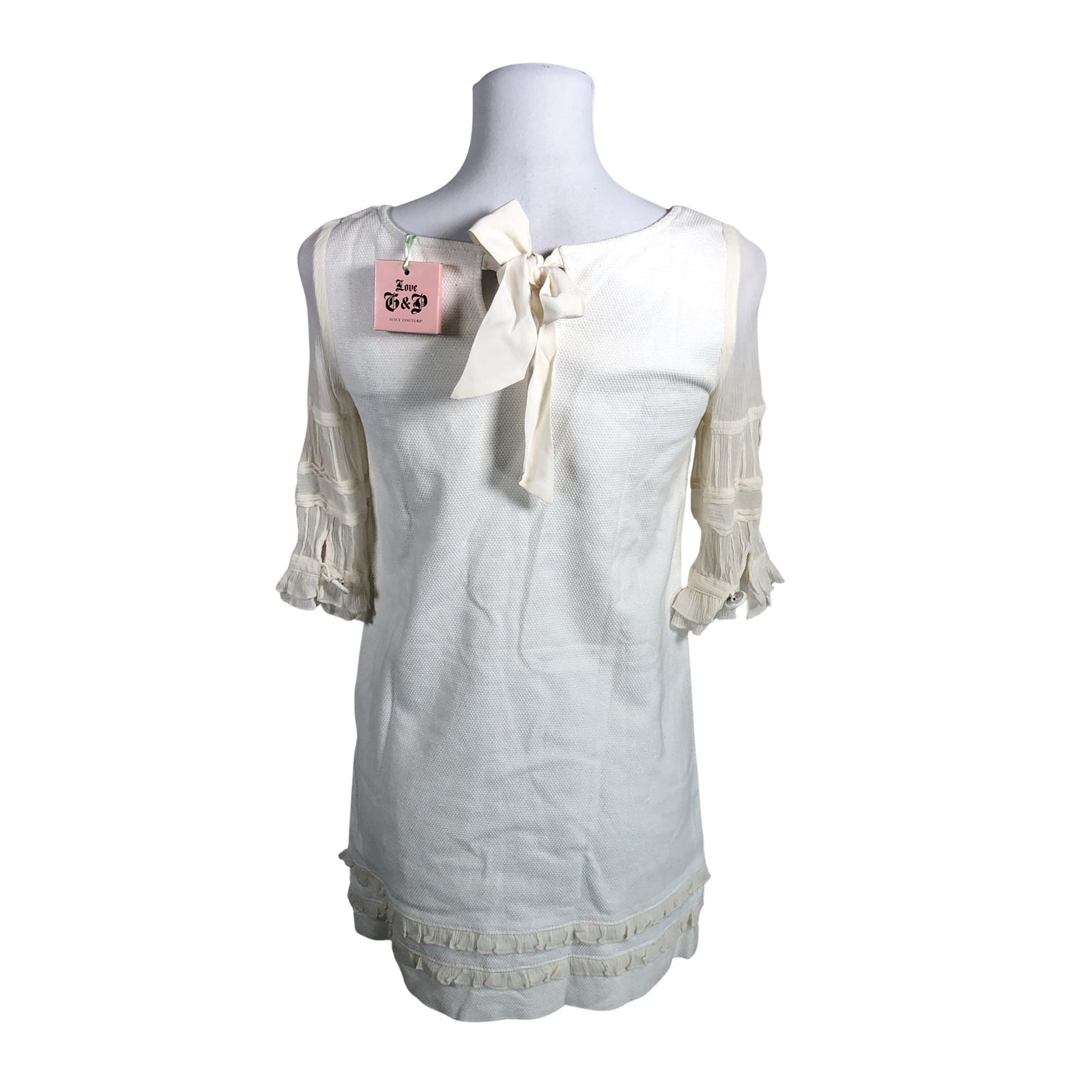 Unisex Juicy Couture - Dress, size 34 - Natural white (2)