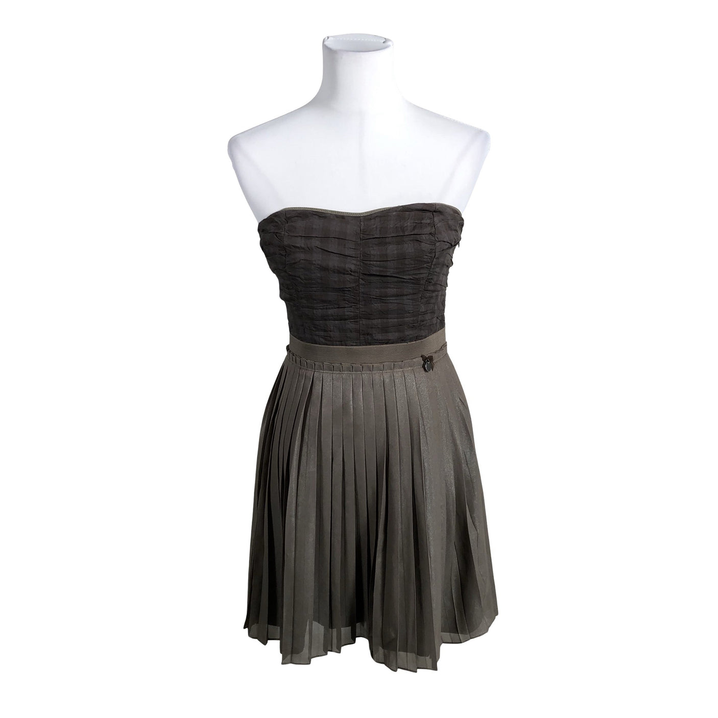Unisex Guess - Schiffon dress, size 36 - Brown (1)