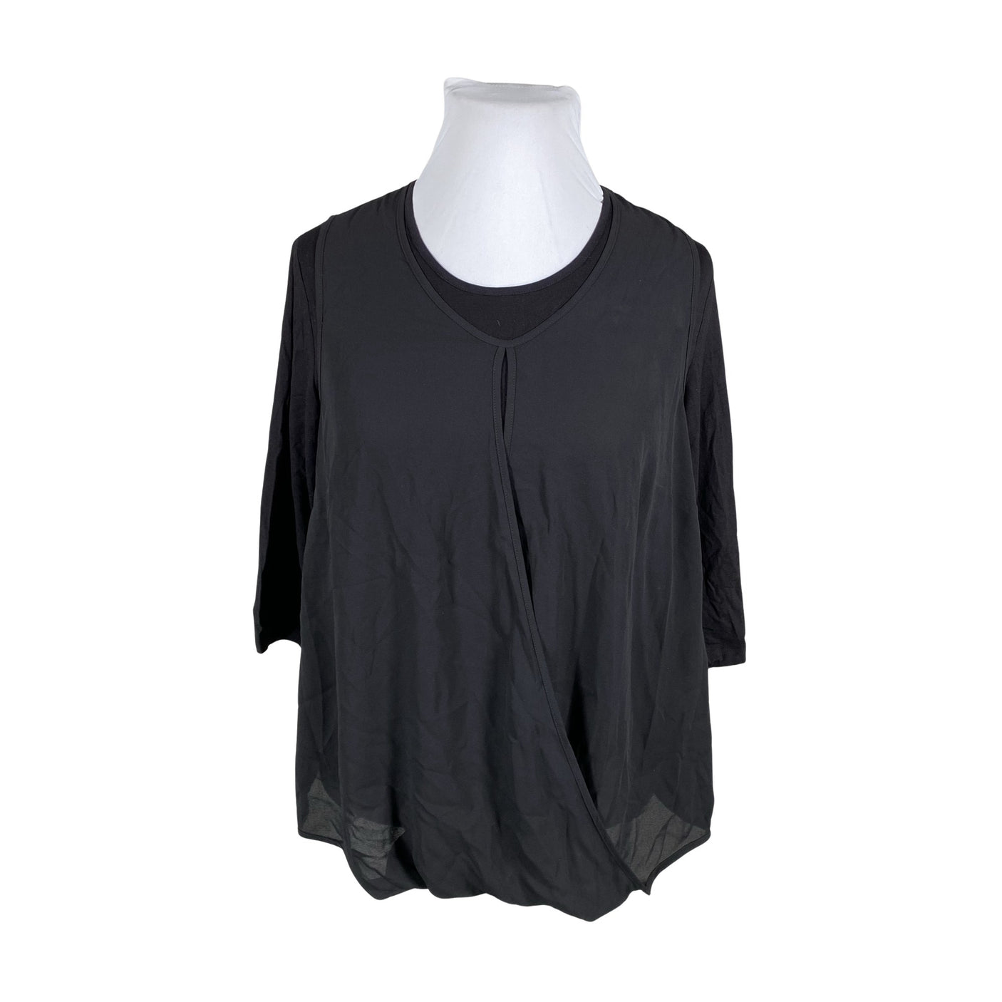 Unisex Frank Walder - Blouse, size 44 - Black (1)