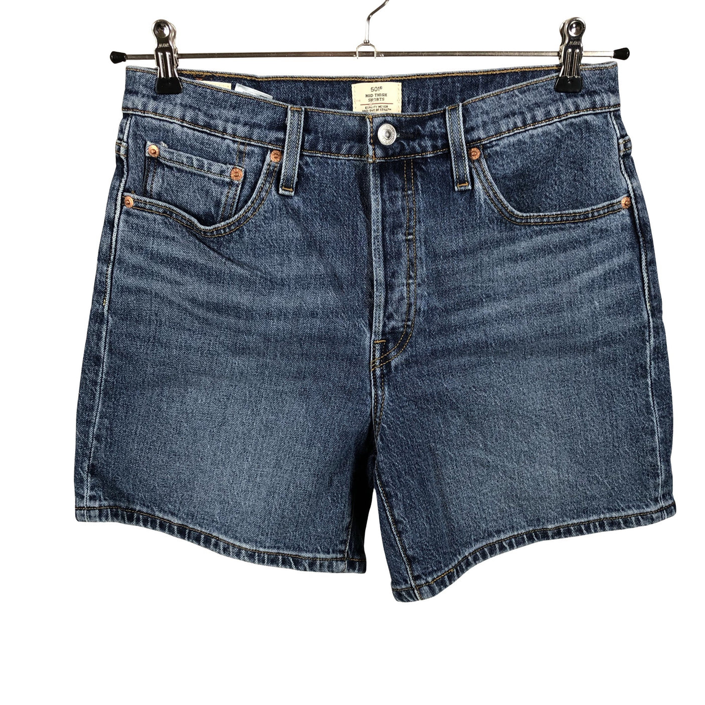 Unisex Levi's - Denim shorts, size W28 - Blue (1)