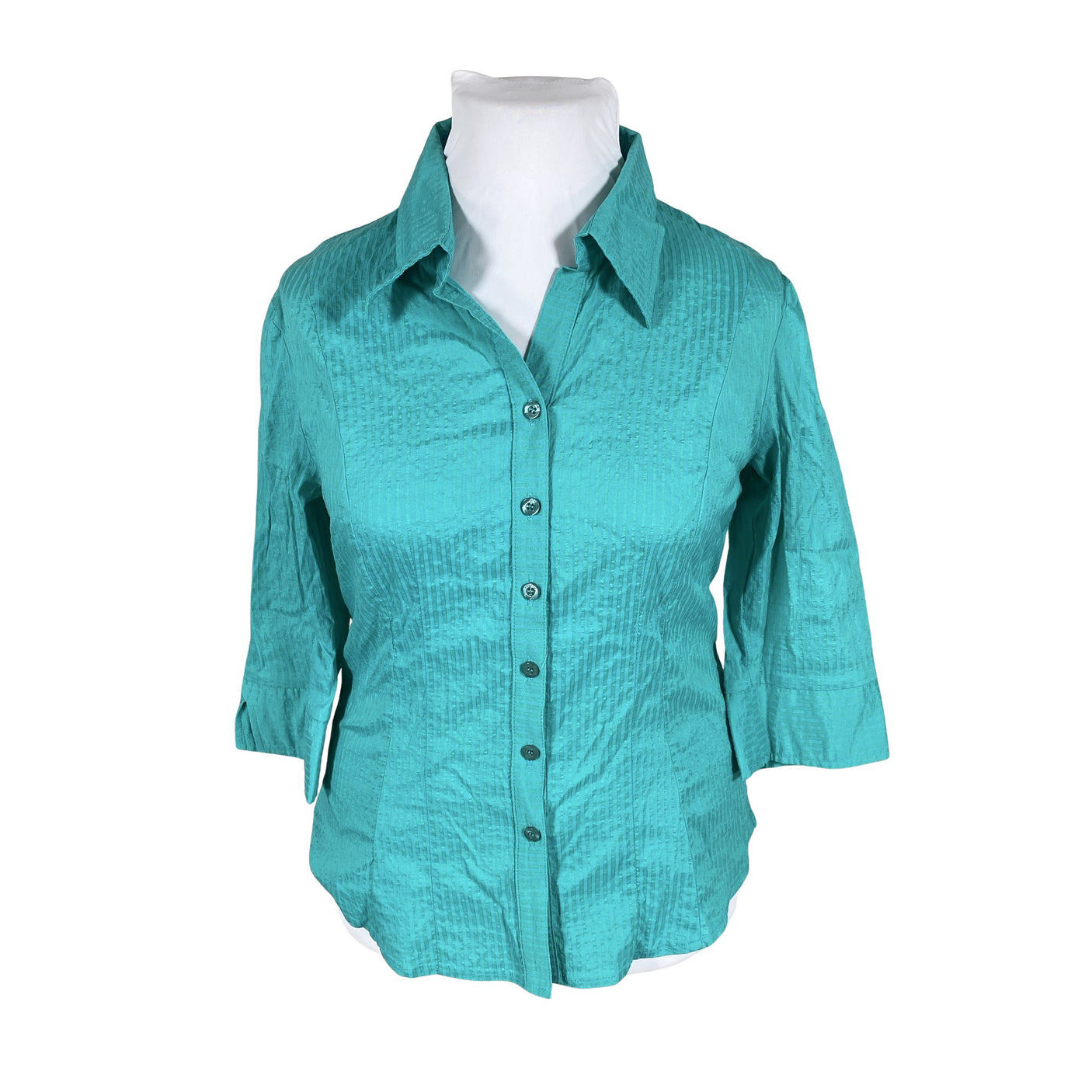 Unisex Voglia - Collared shirt, size 42 - Turquoise (1)