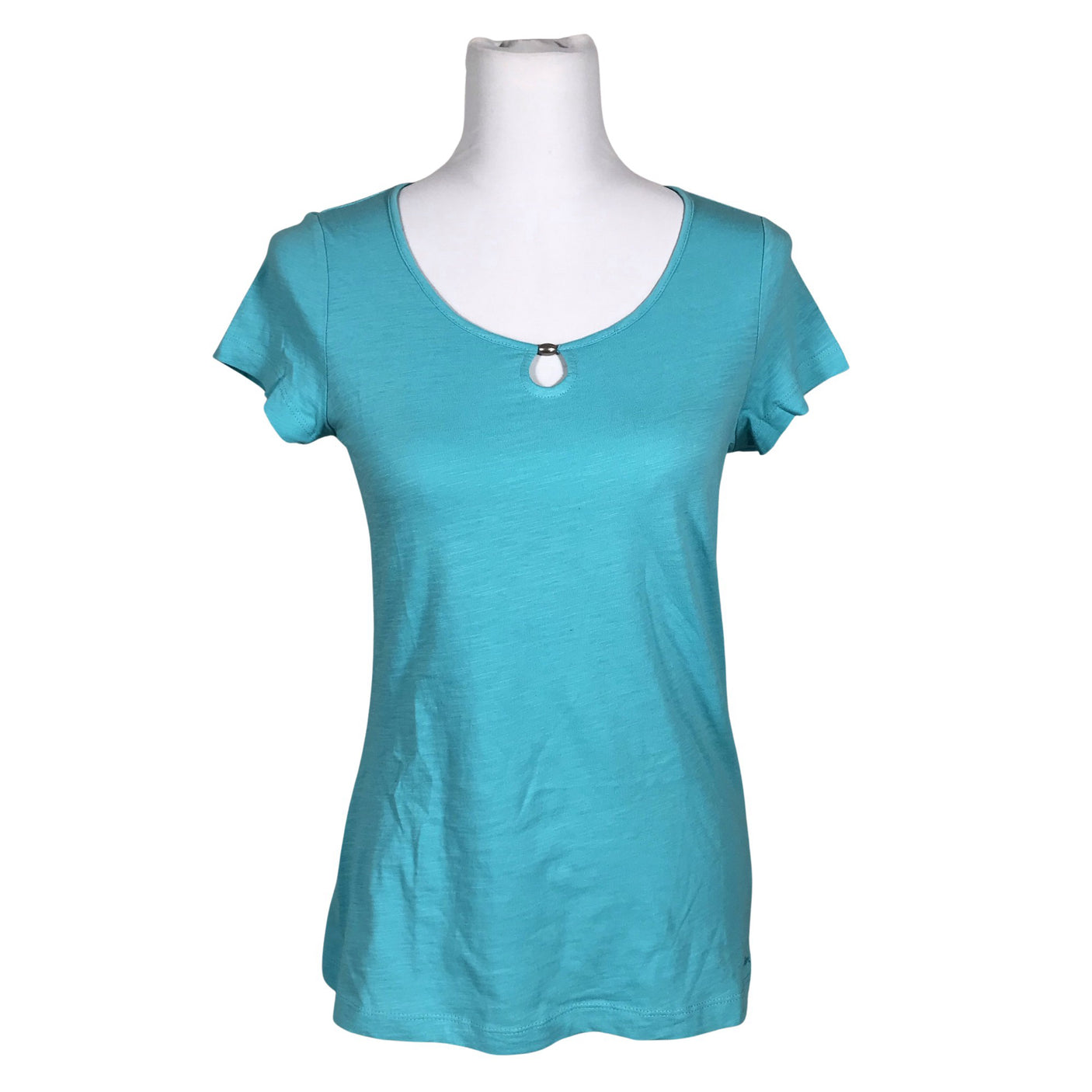 Unisex s.Oliver - T-shirt, size 36 - Turquoise (1)