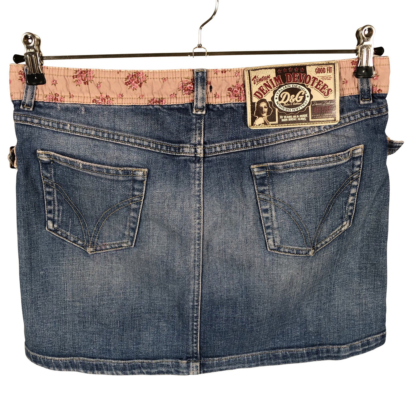 Unisex Dolce&Gabbana - Denim skirt, size W28 - Blue (2)