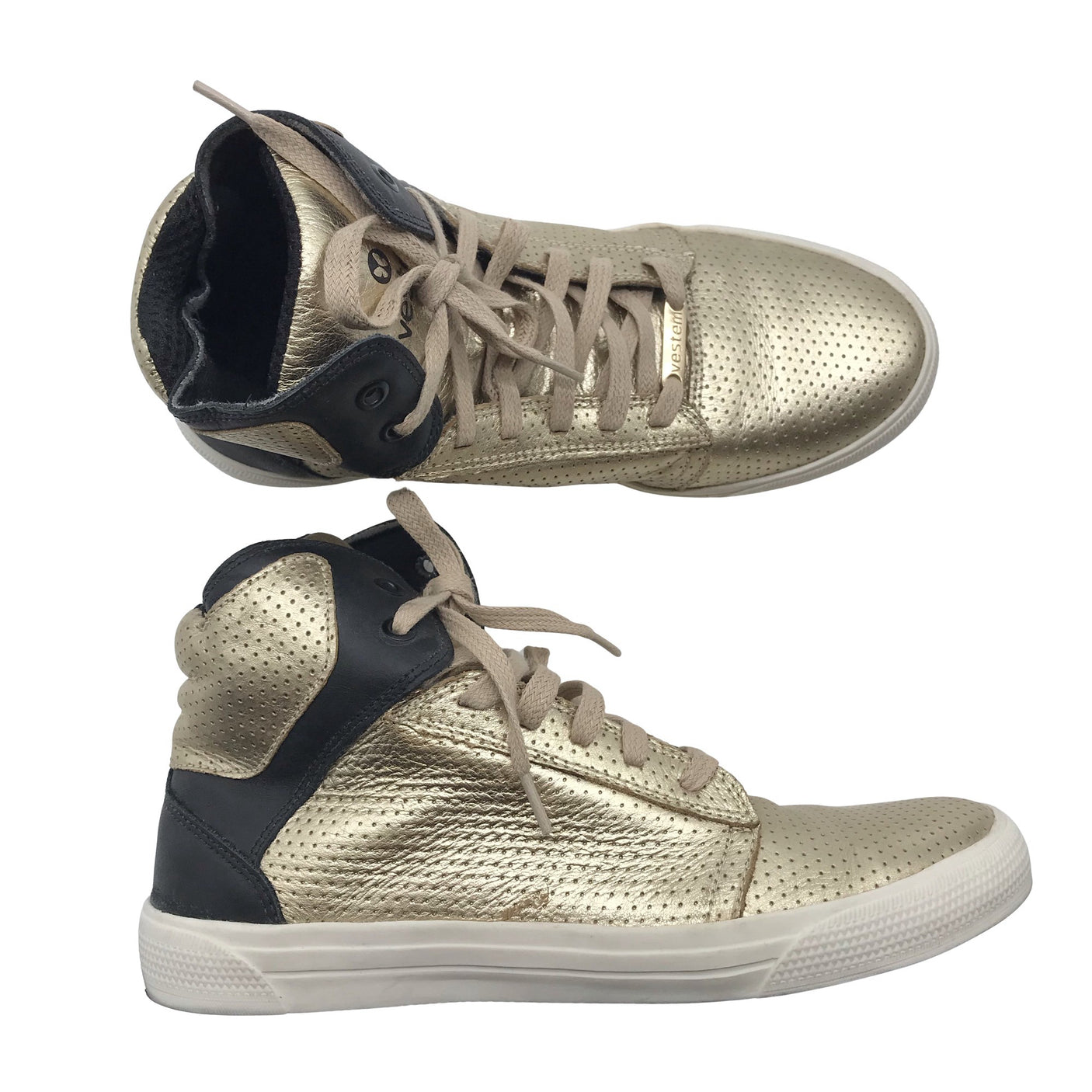 Unisex Vestem - Casual sneakers, size 40 - Gold (3)