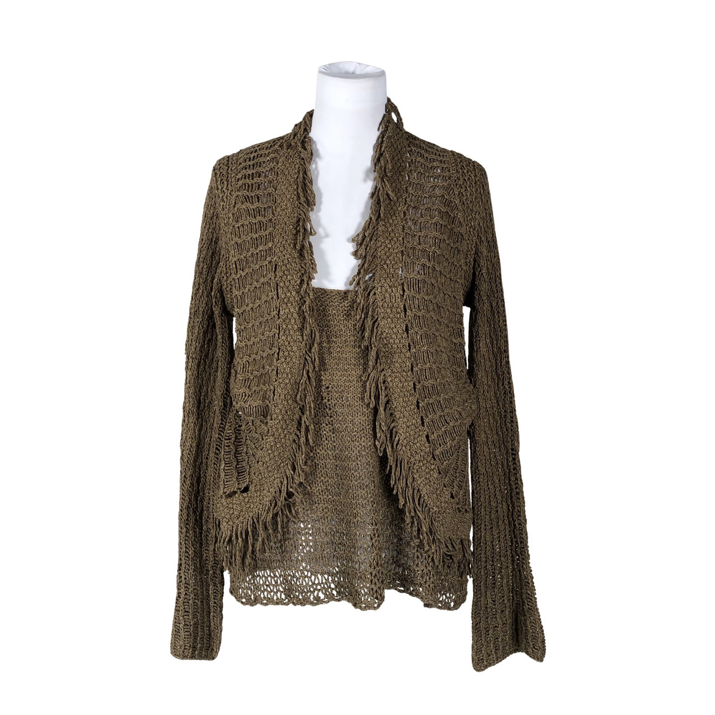 Unisex Ralph Lauren - Cardigan, size 40 - Brown (1)