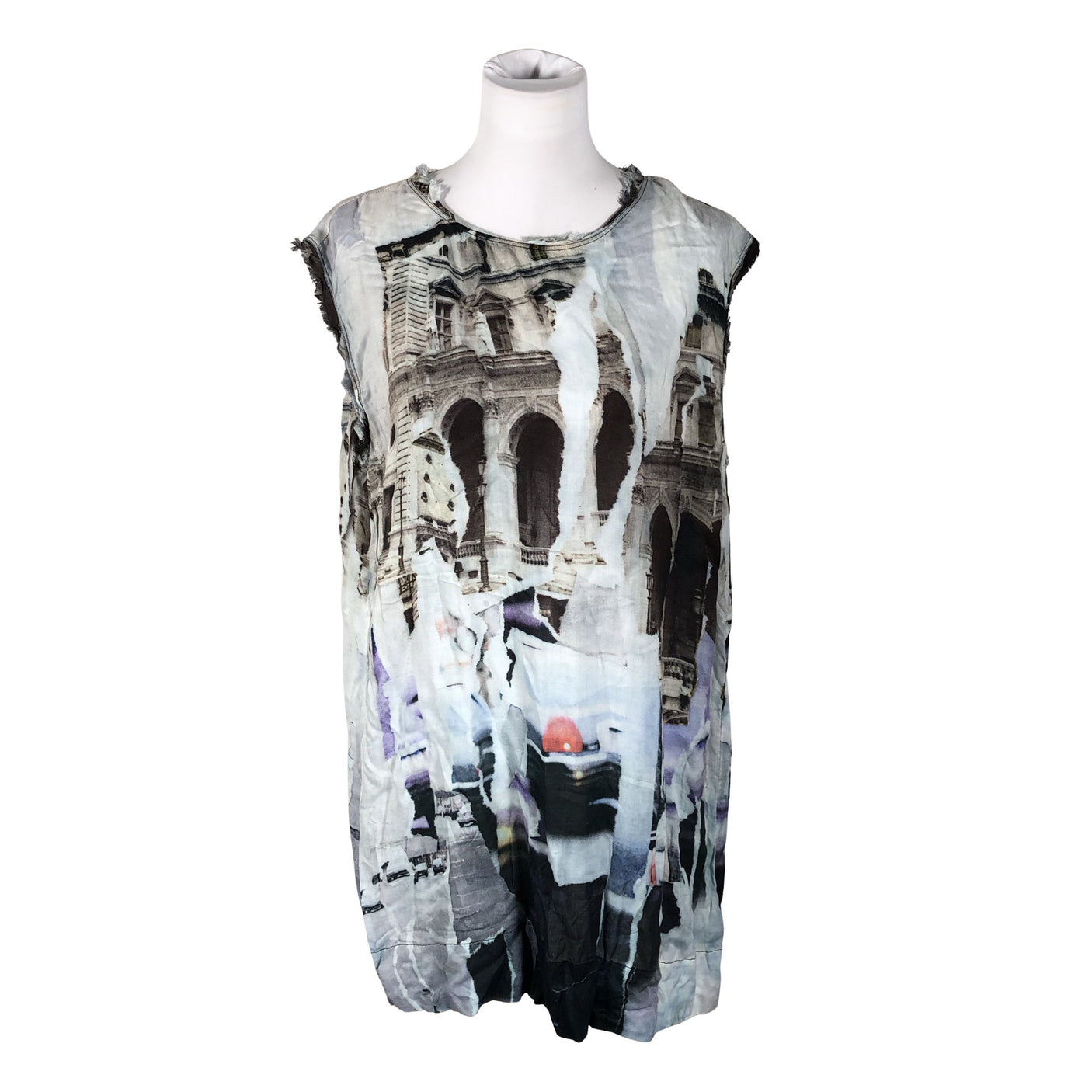 Unisex Diesel - Schiffon dress, size 36 - Light blue (1)