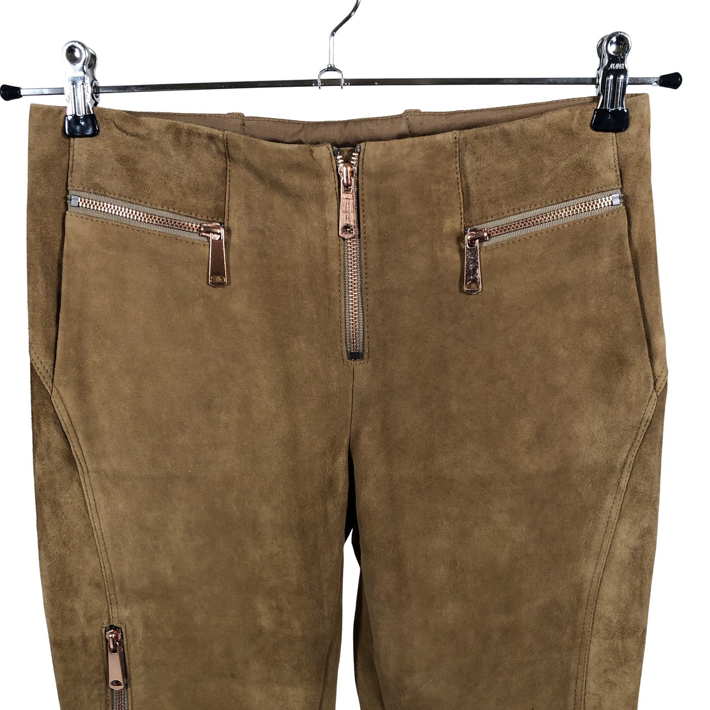 Unisex Diesel - Leather pants, size W27 - Brown (3)