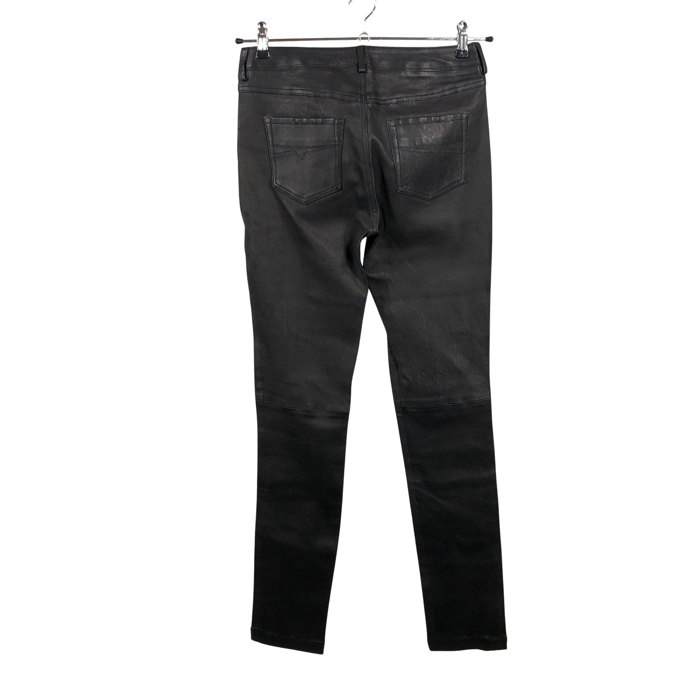 Unisex Diesel - Leather pants, size W28 - Brown (2)