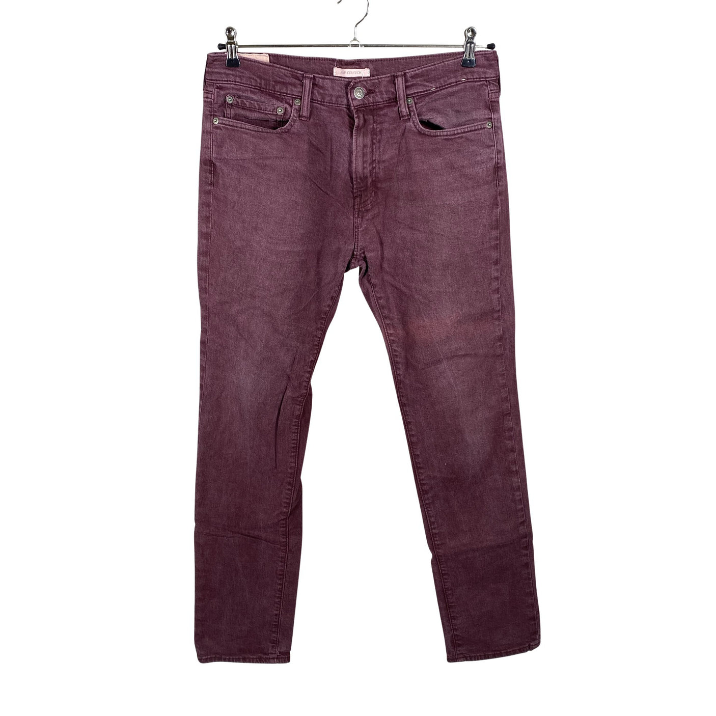 Unisex Abercrombie&Fitch - Jeans, size W33 - Wine red (1)