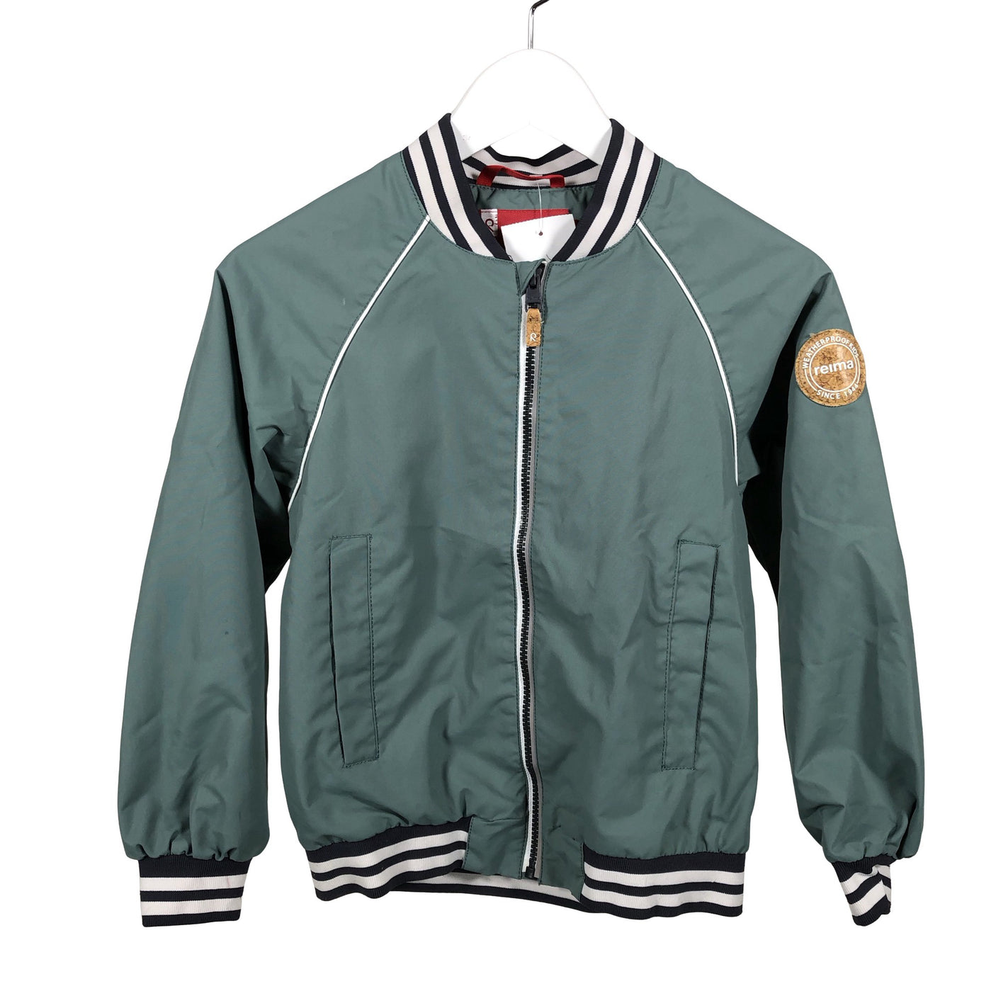 Unisex Reima - Spring/Fall jacket, size 128 - 134 - Green (1)