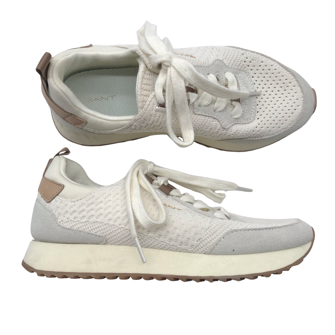 Unisex Gant - Sneakers, size 37 - Natural white (1)