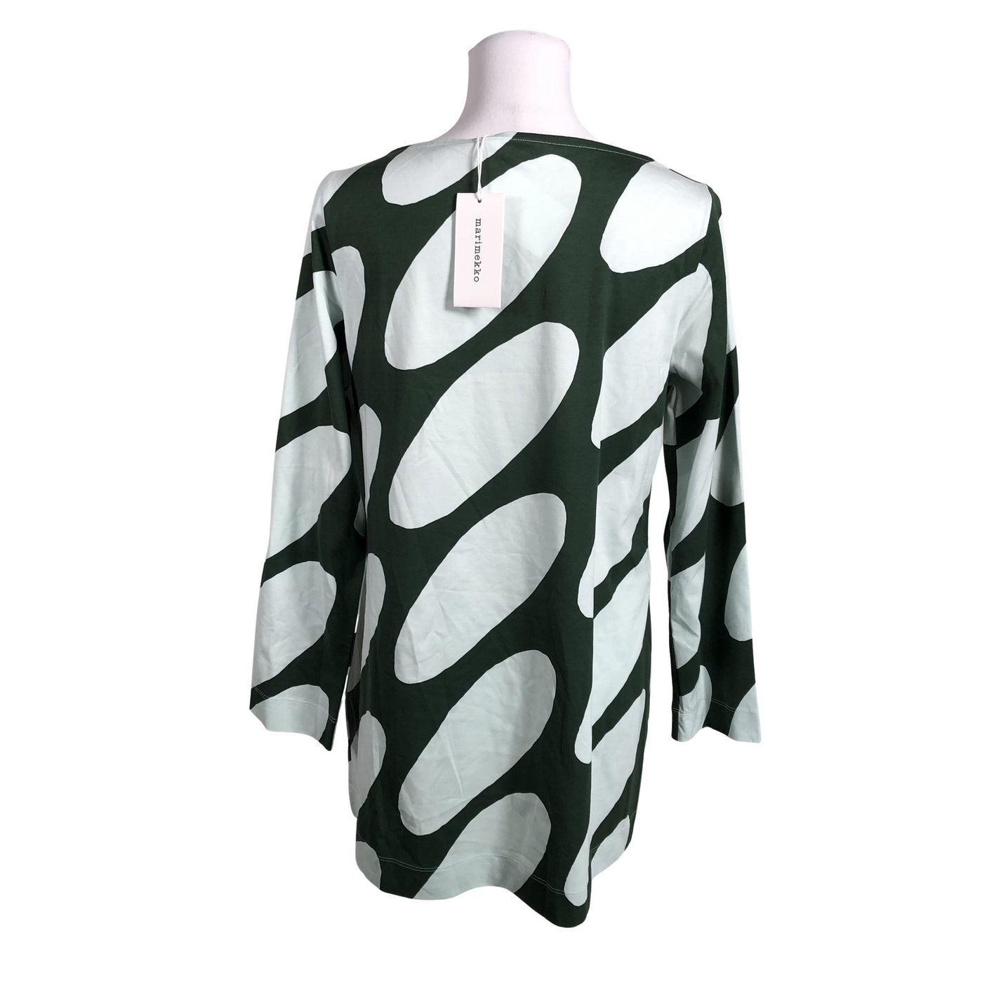 Unisex Marimekko - Tricot tunic, size 38 - Green (2)
