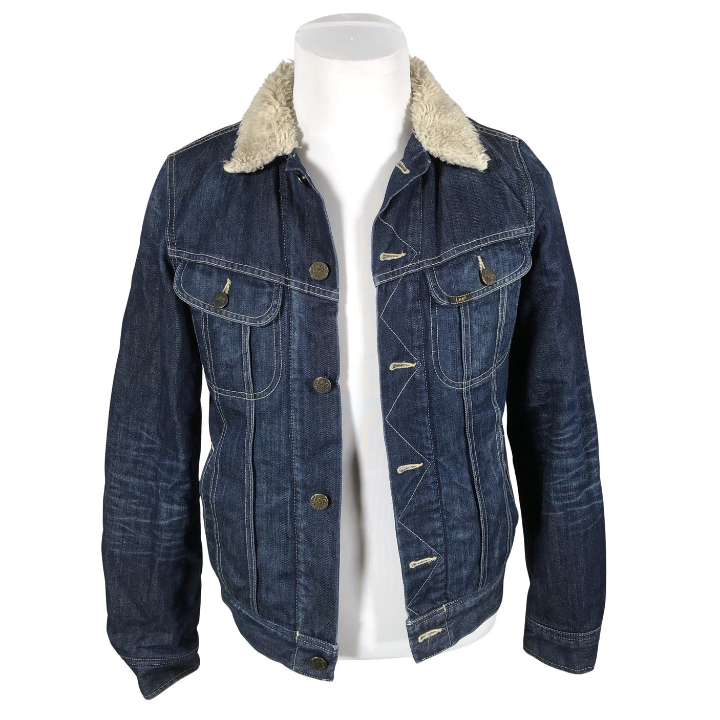 Unisex Lee - Denim jacket, size S - Blue (1)