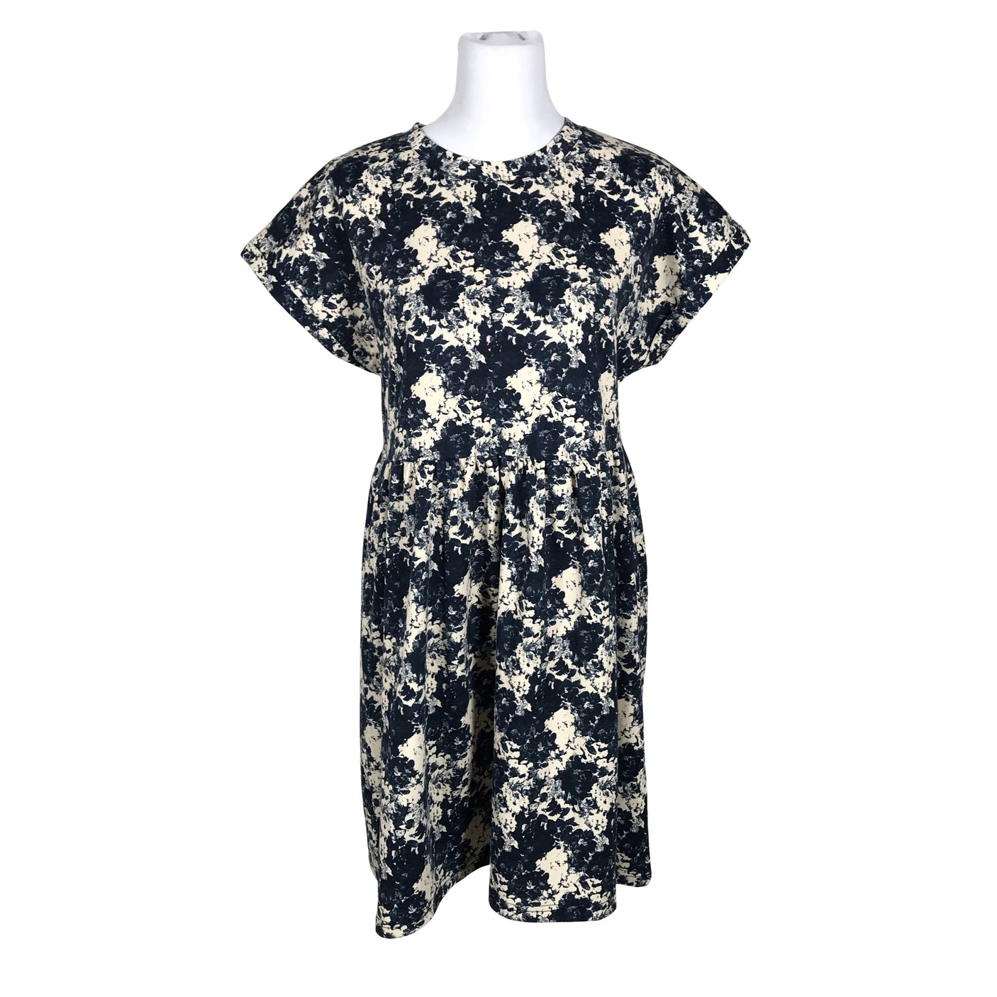 Unisex Ichi - Tricot dress, size 38 - Blue (2)