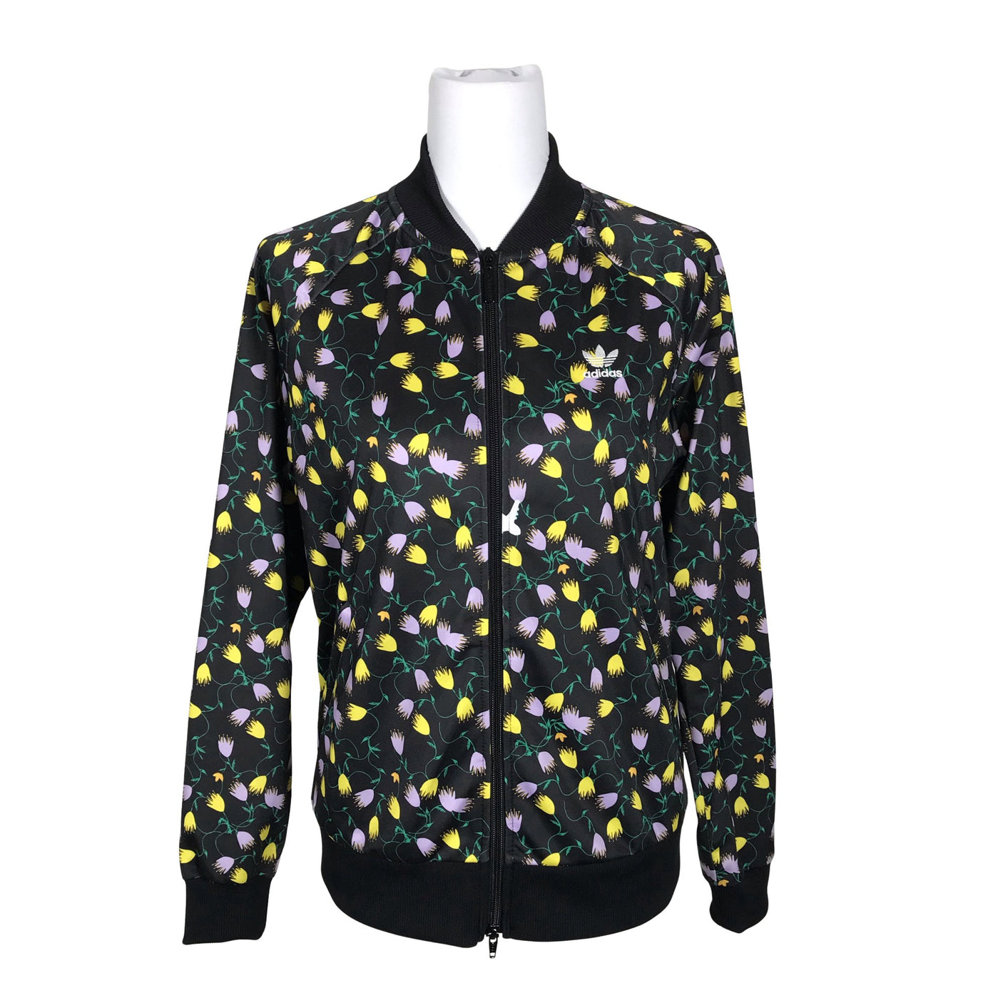 Unisex Adidas - Track jacket, size 38 - Black (2)