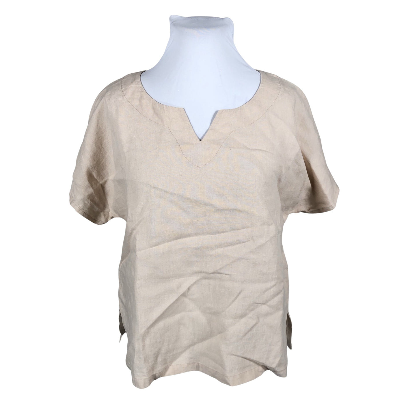 Unisex Nanso - Short-sleeved blouse, size 44 - Beige (1)