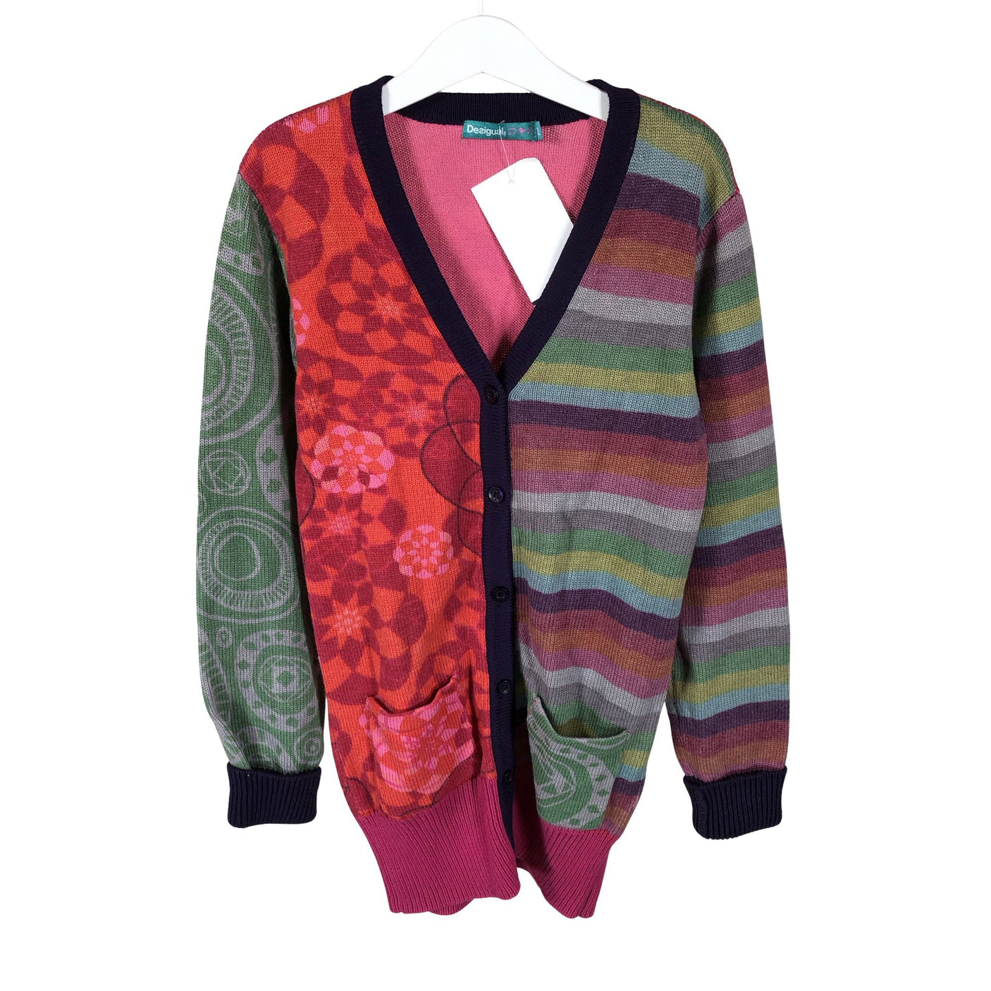 Unisex Desigual - Cardigan, size 146 - 152 - Pink (1)