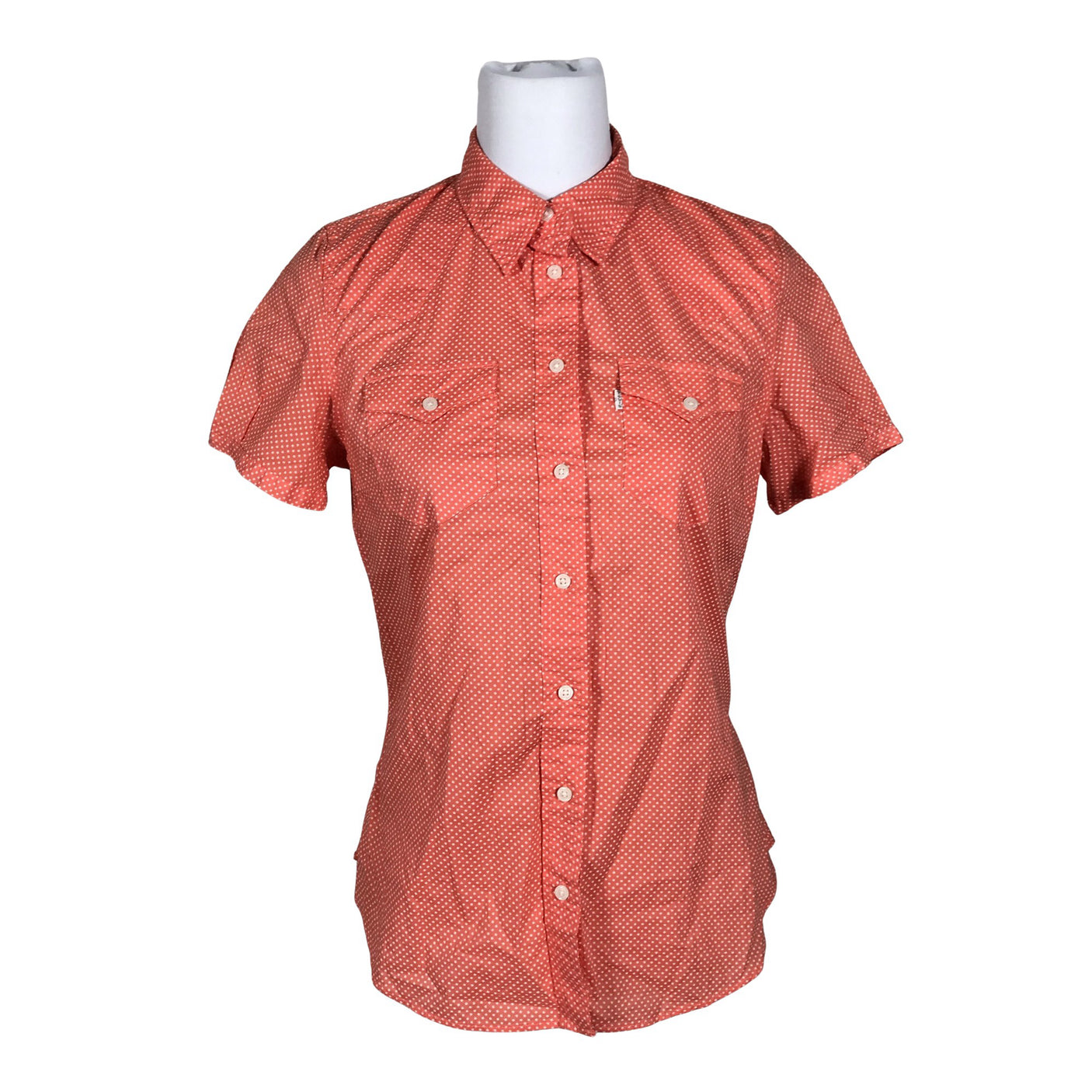 Unisex Levi's - Short-sleeved blouse, size 38 - Orange (2)