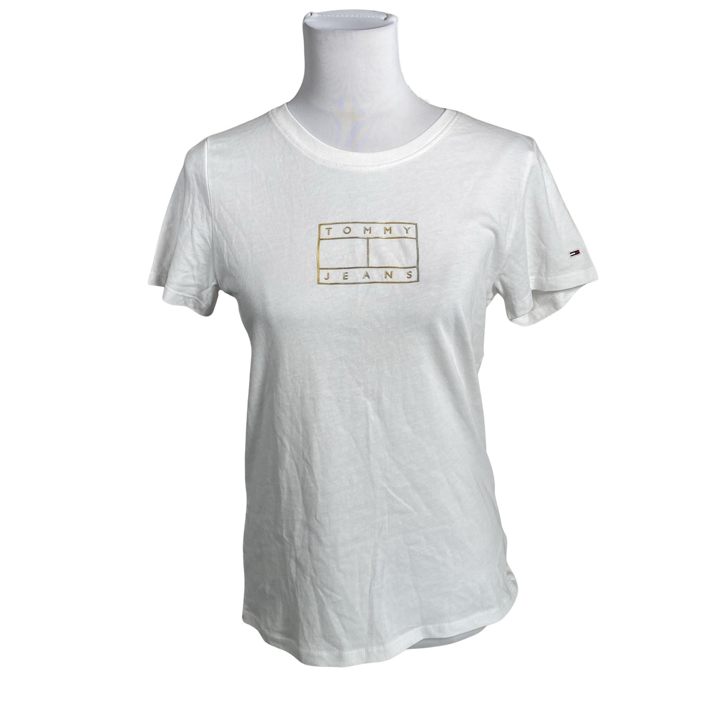 Unisex Tommy Jeans (Tommy Hilfiger) - T-shirt, size 36 - White (1)