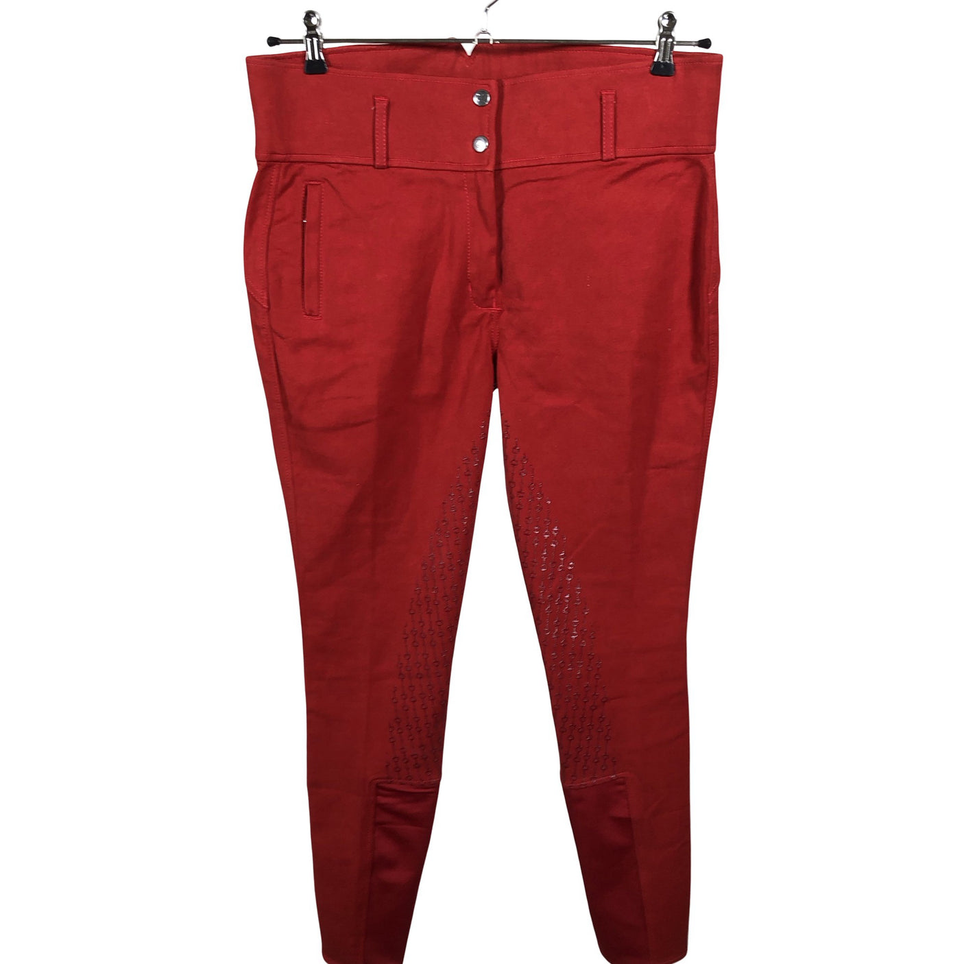 Unisex Horze - Breeches, size 44 - Red (1)