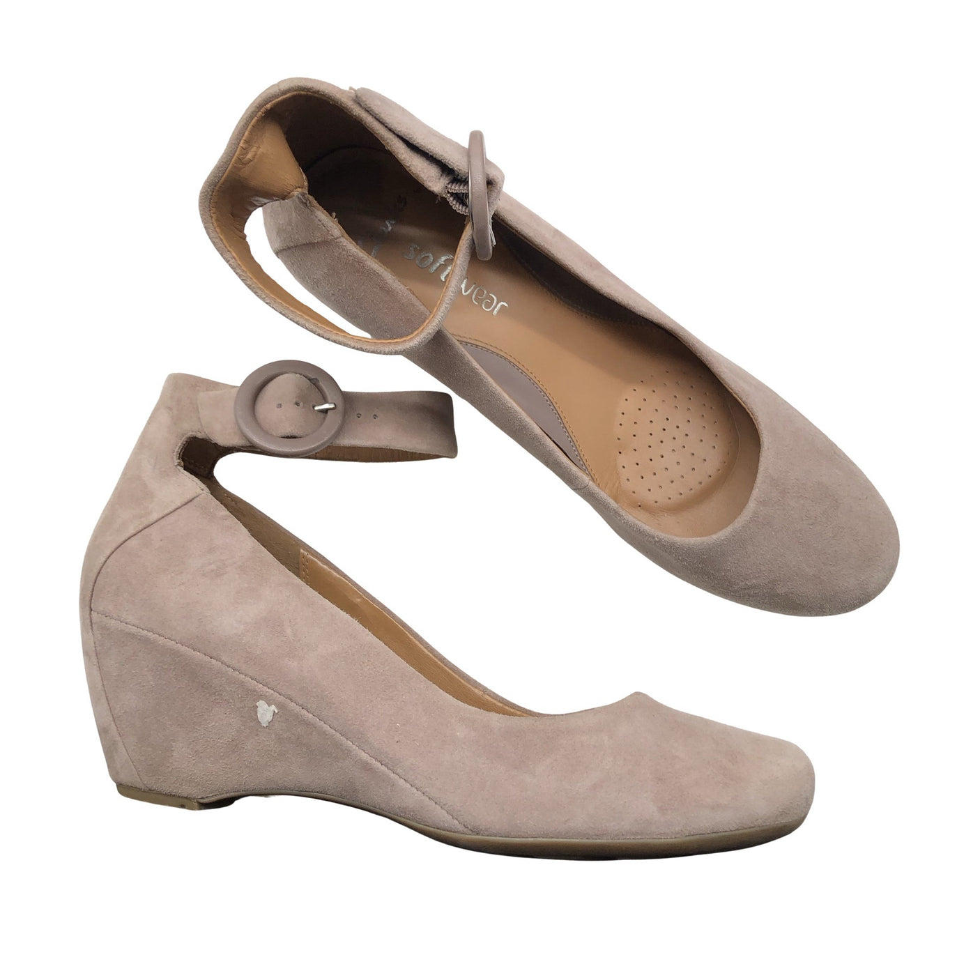 Unisex Clarks - Wedge heel shoes, size 40 - Beige (1)