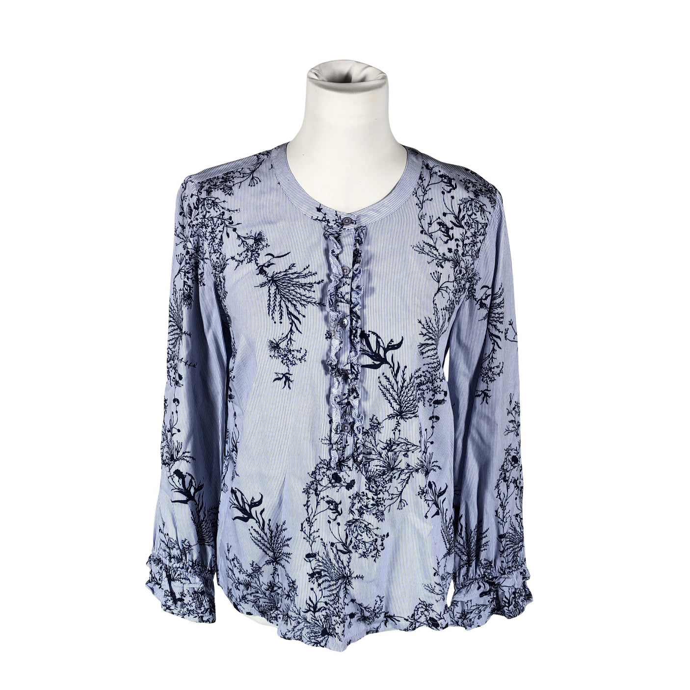 Unisex Cream - Blouse, size 38 - Light blue (1)
