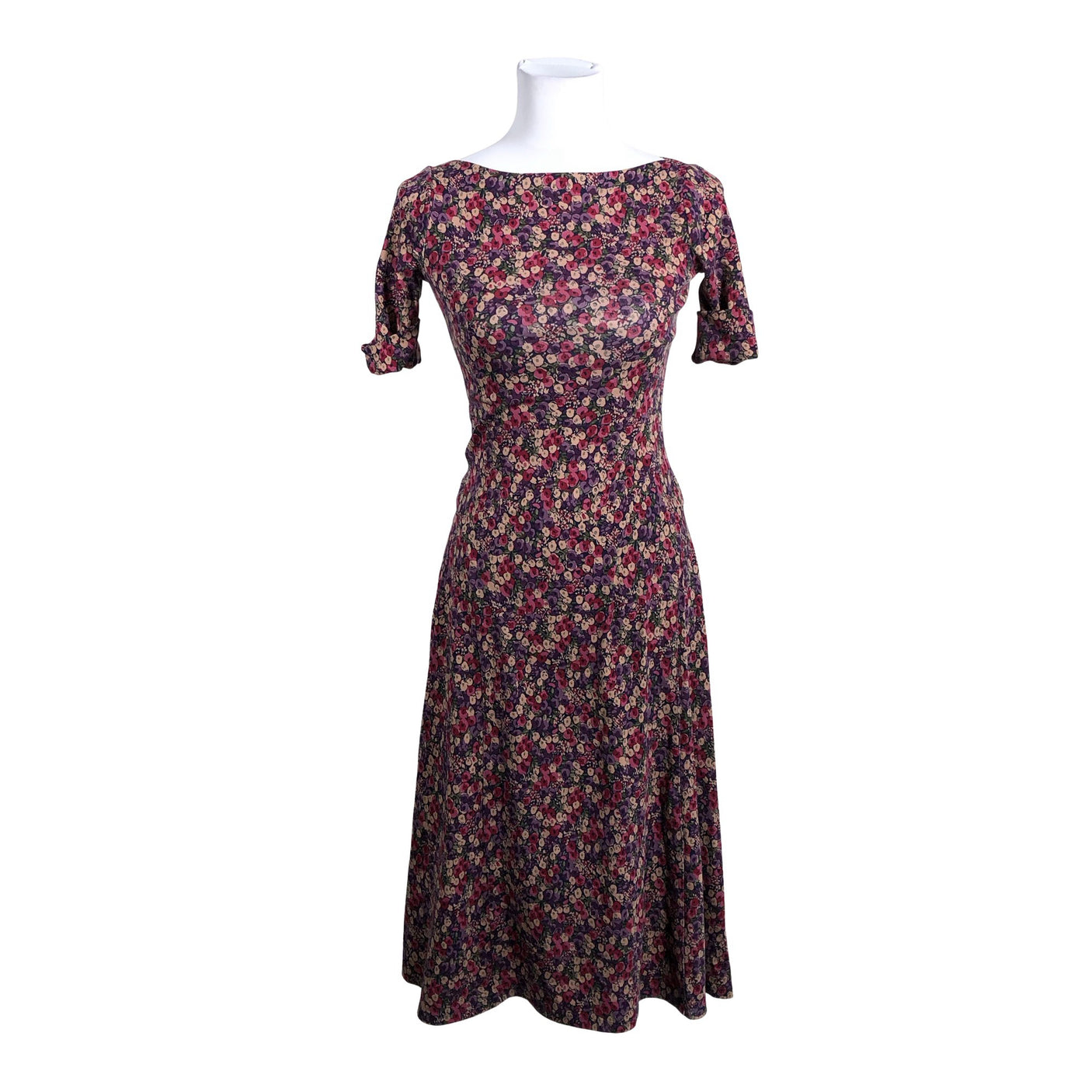 Unisex Lauren Ralph Lauren - Tricot dress, size 34 - Violet (1)