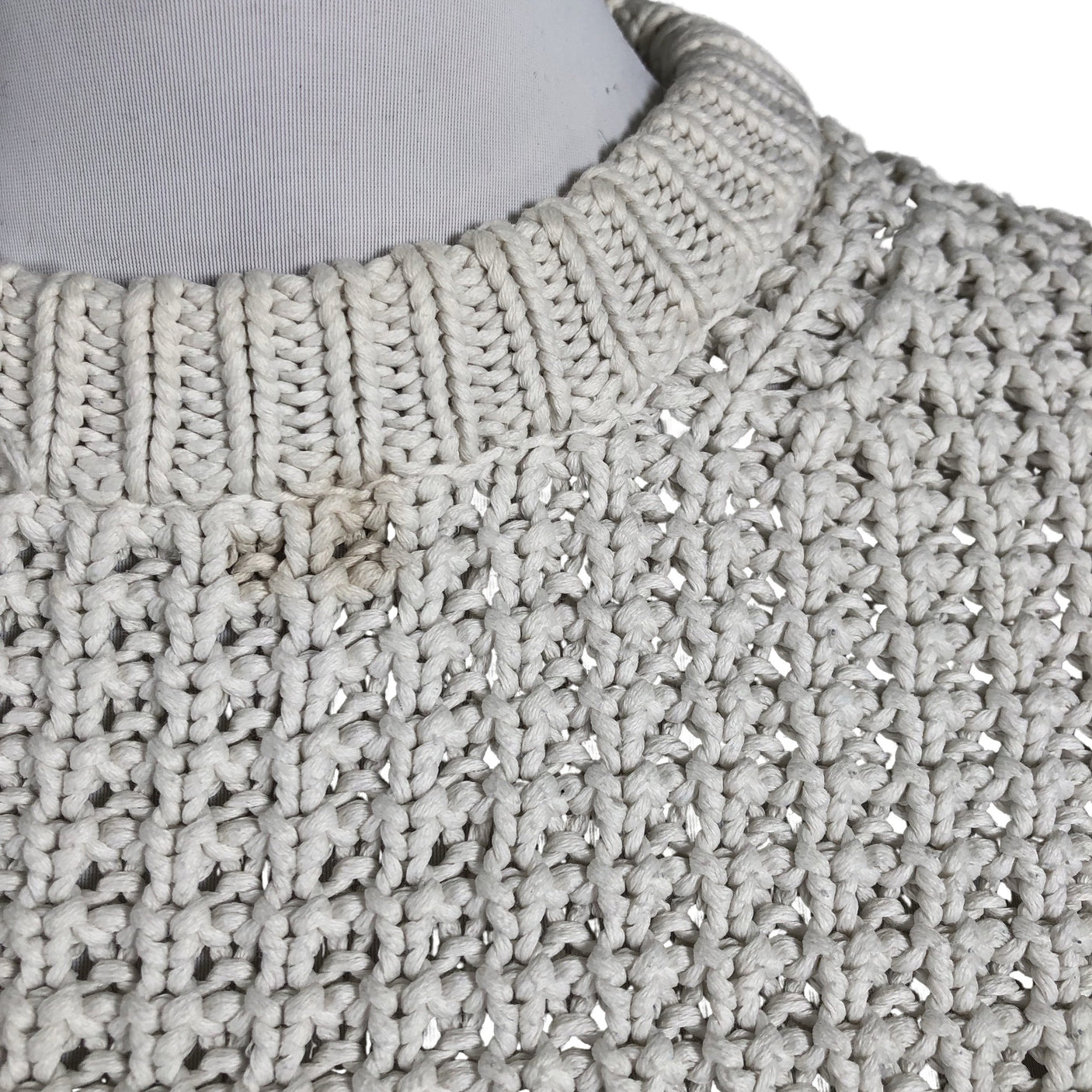 Unisex Acne Studios - Sweater, size 38 - White (2)