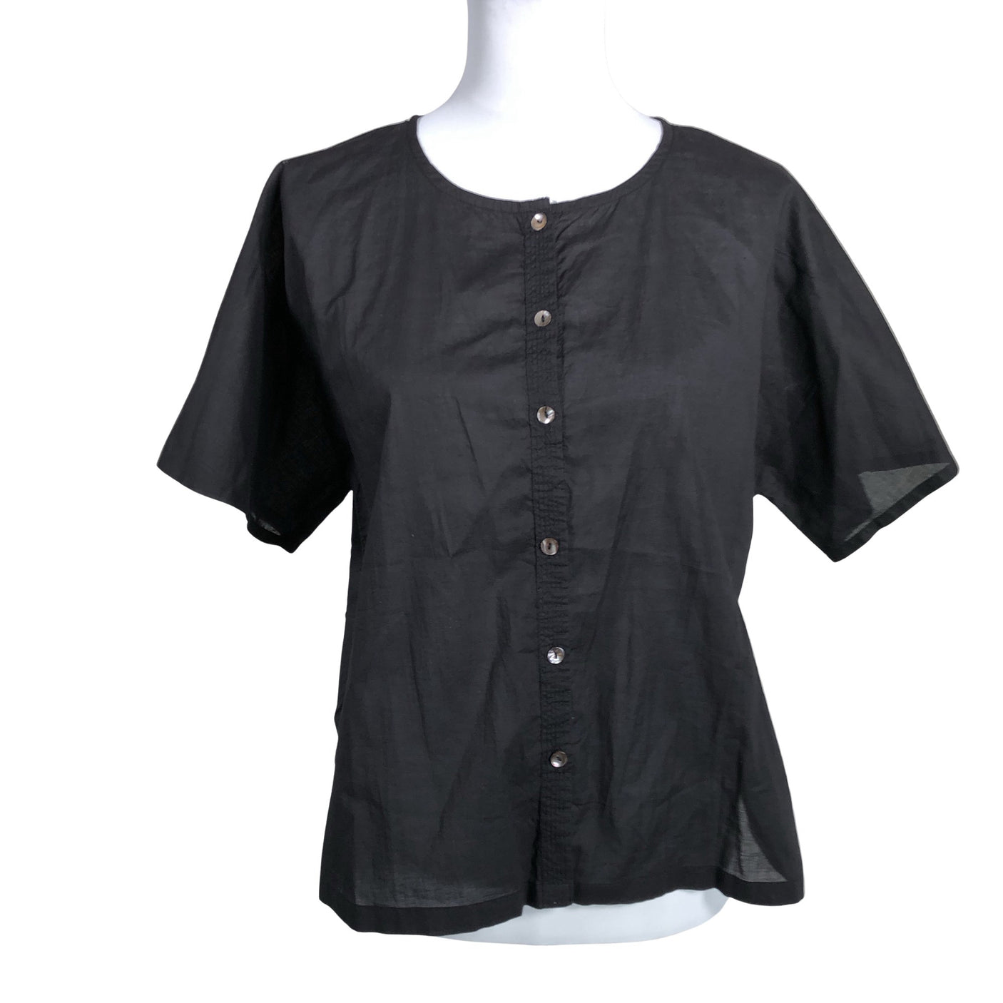 Unisex Gudrun Sjöden - Short-sleeved blouse, size 38 - Black (1)