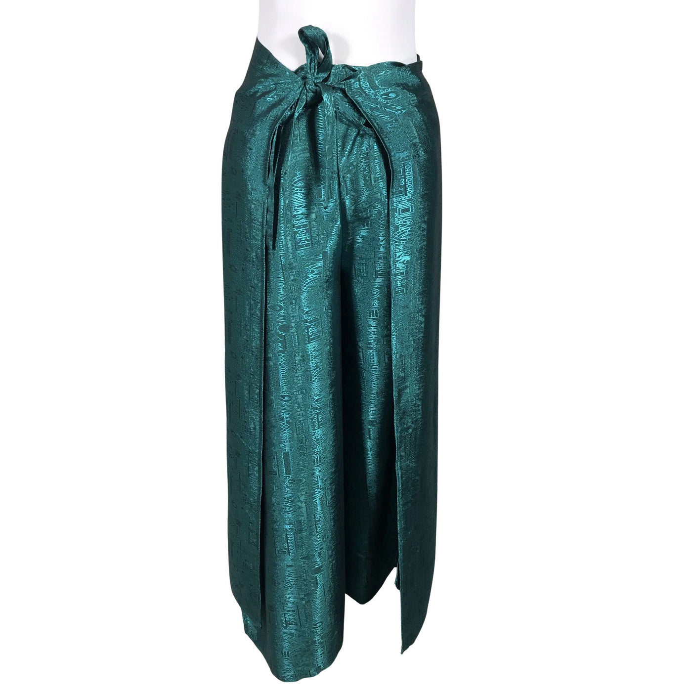 Unisex Champagnes - Party trousers, size 38 - Green (4)