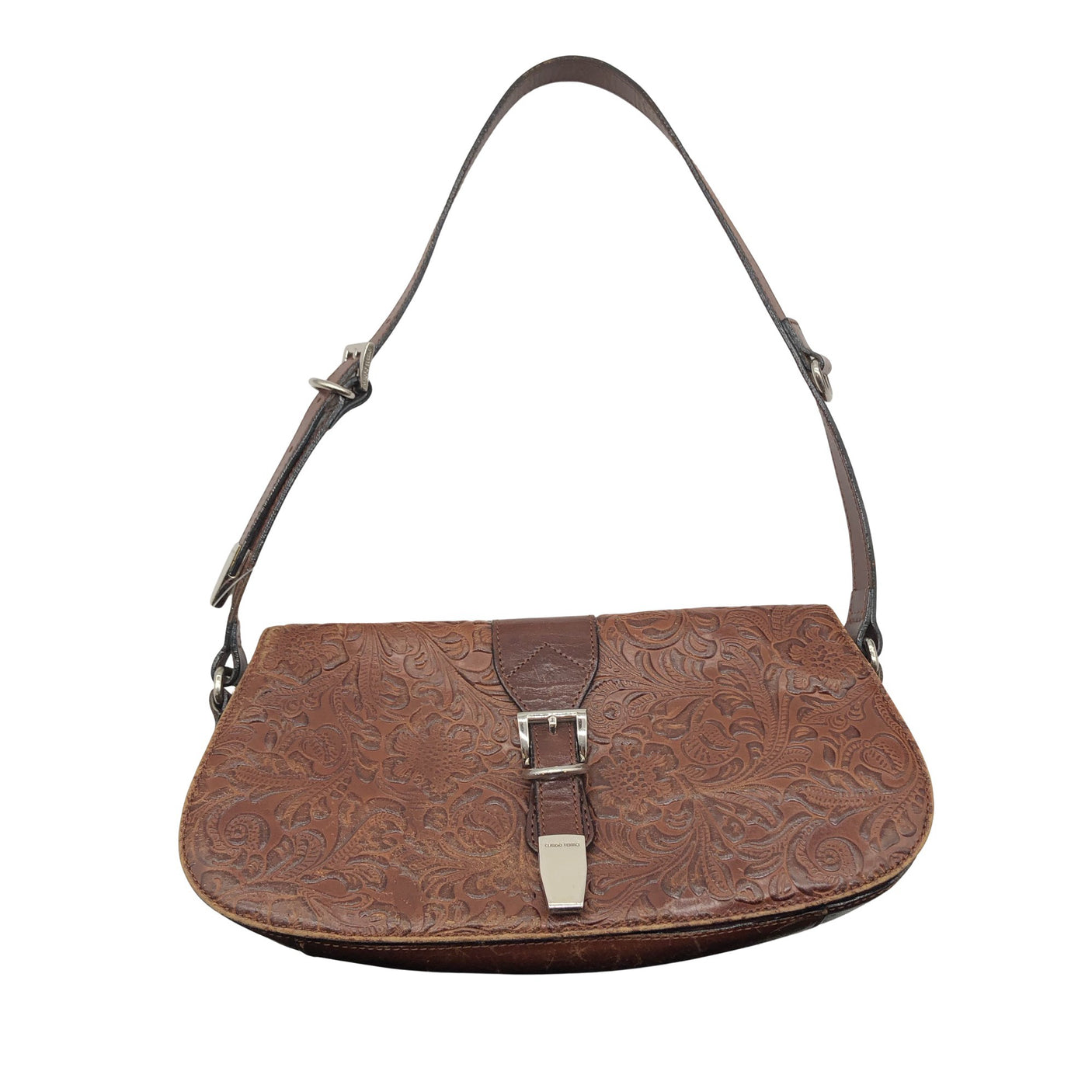 Unisex Claudio Ferrici - Handbag, size Midi - Brown (1)