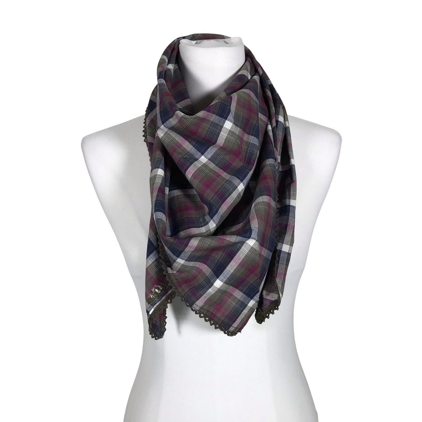 Unisex s.Oliver - Scarf, size Midi - Blue (1)