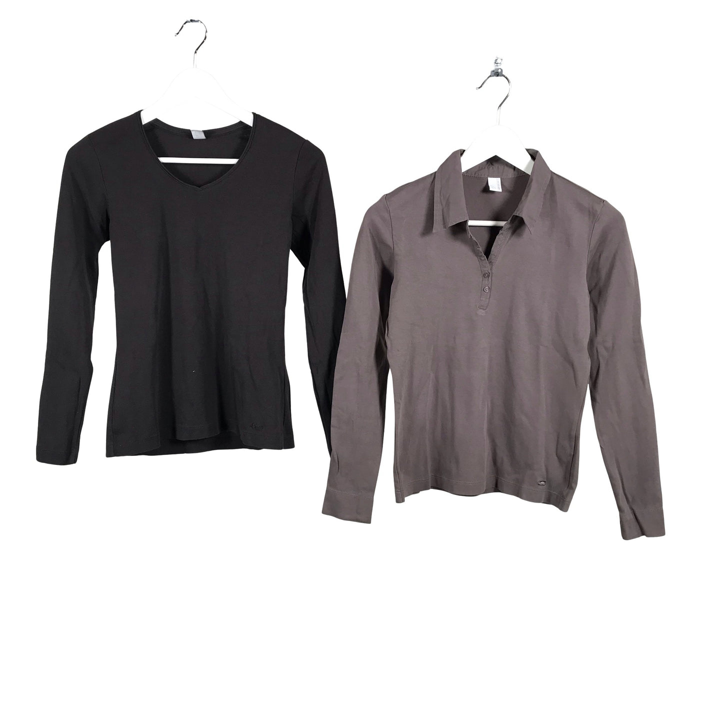 Unisex s.Oliver - Tricot shirt, size 36 - Brown (1)