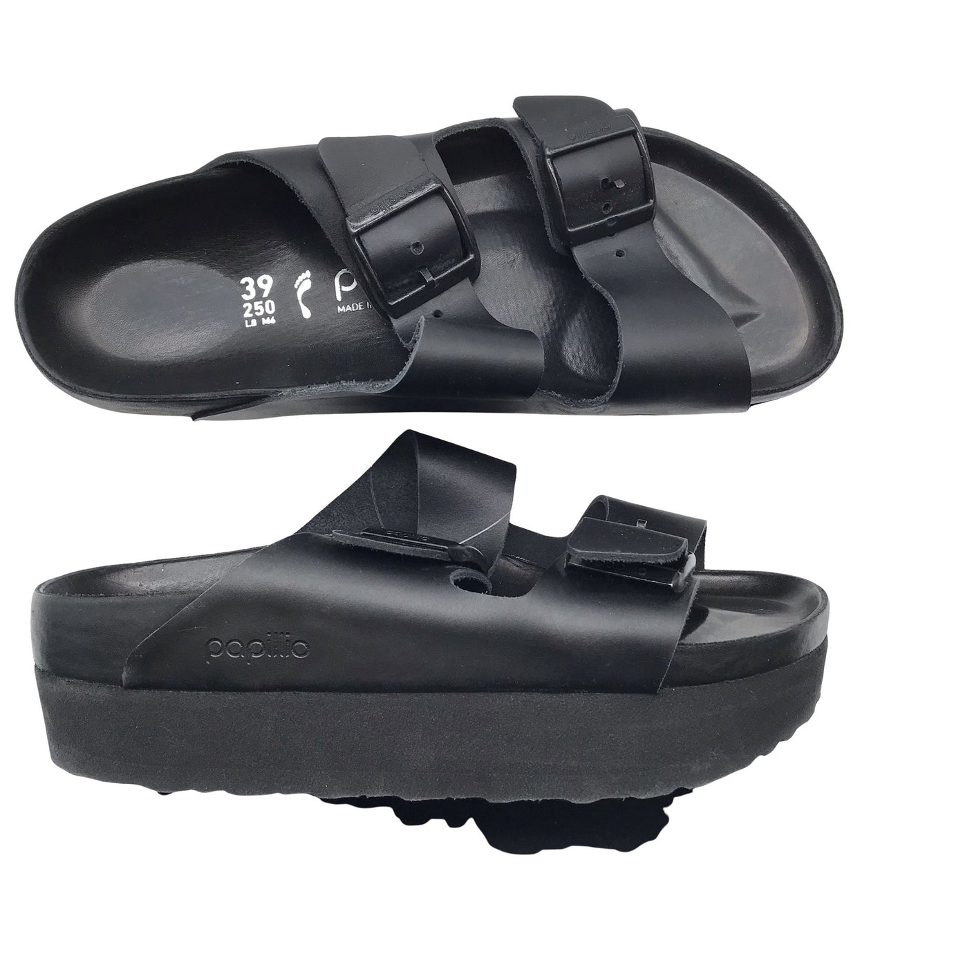 Unisex Papillio - Sandals, size 39 - Black (2)