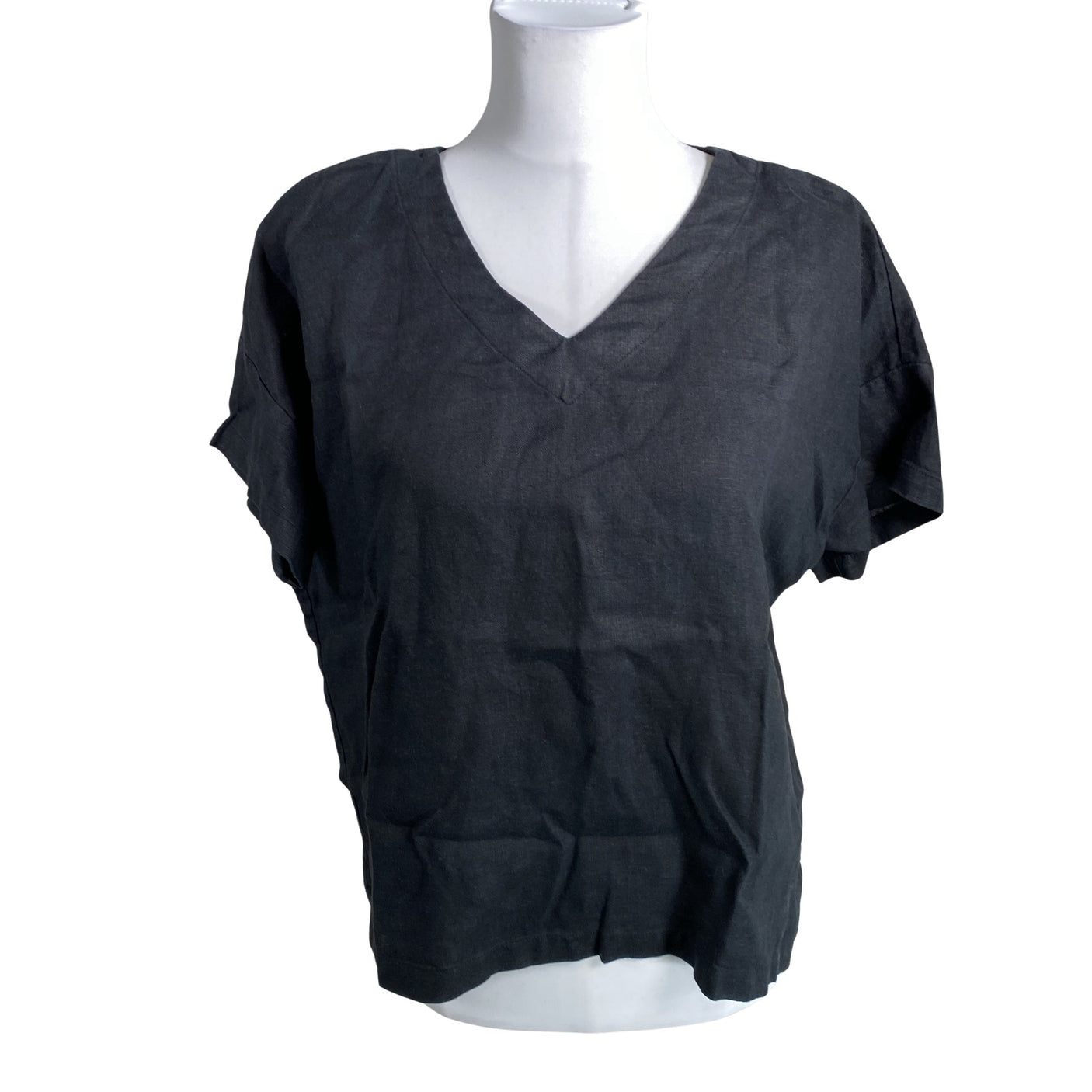 Unisex Nanso - Short-sleeved blouse, size 38 - Black (1)