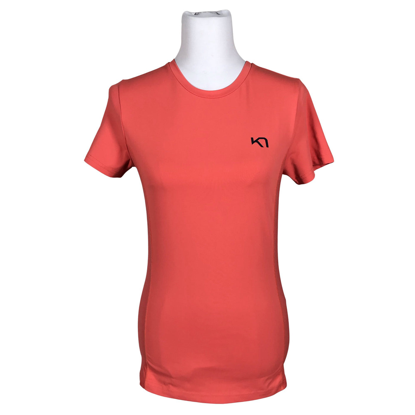 Unisex Kari Traa - Sports shirt, short sleeve, size 38 - Orange (2)
