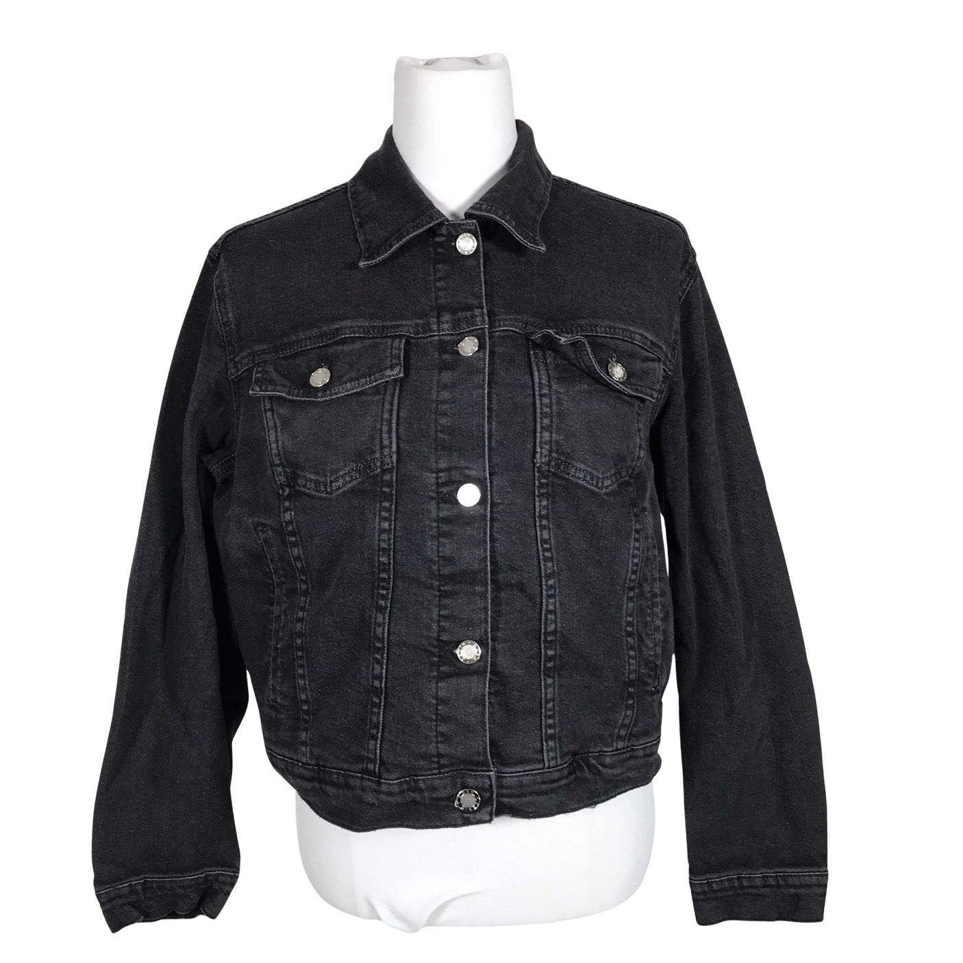 Unisex NOSH - Denim jacket, size 40 - Gray (1)