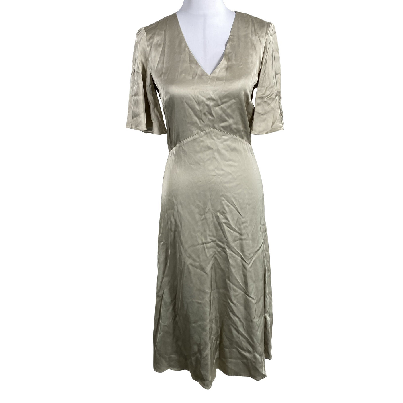 Unisex Esprit - Party dress, size 34 - Beige (1)