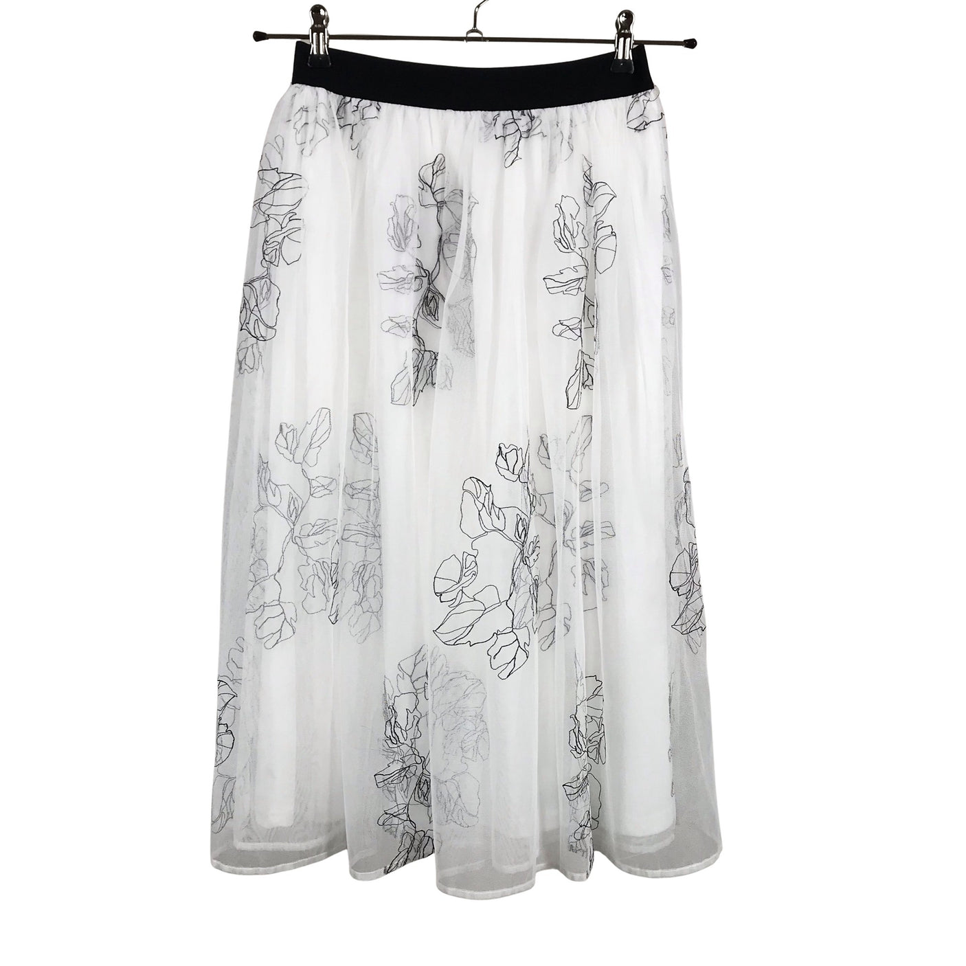 Unisex Esprit - Party skirt, size 34 - White (1)