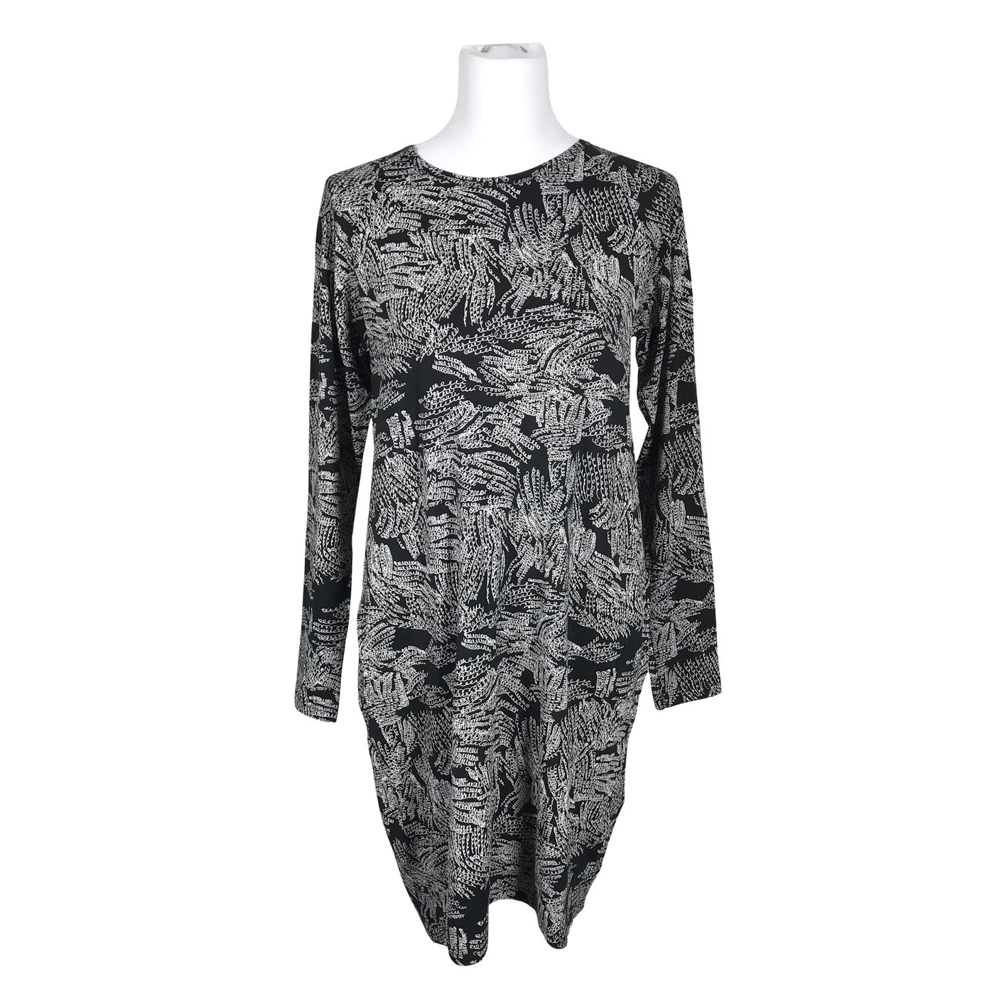 Unisex Papu - Tricot dress, size 38 - Black (2)