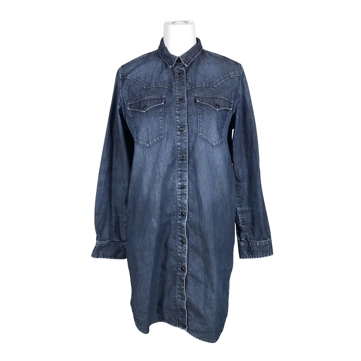 Unisex Crocker - Denim dress, size 38 - Blue (1)