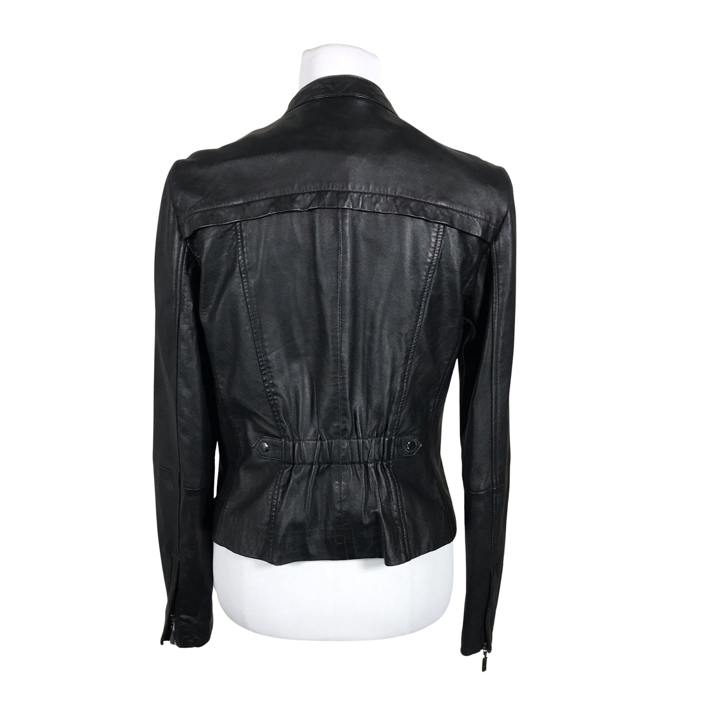 Unisex Esprit - Leather jacket, size 38 - Black (2)