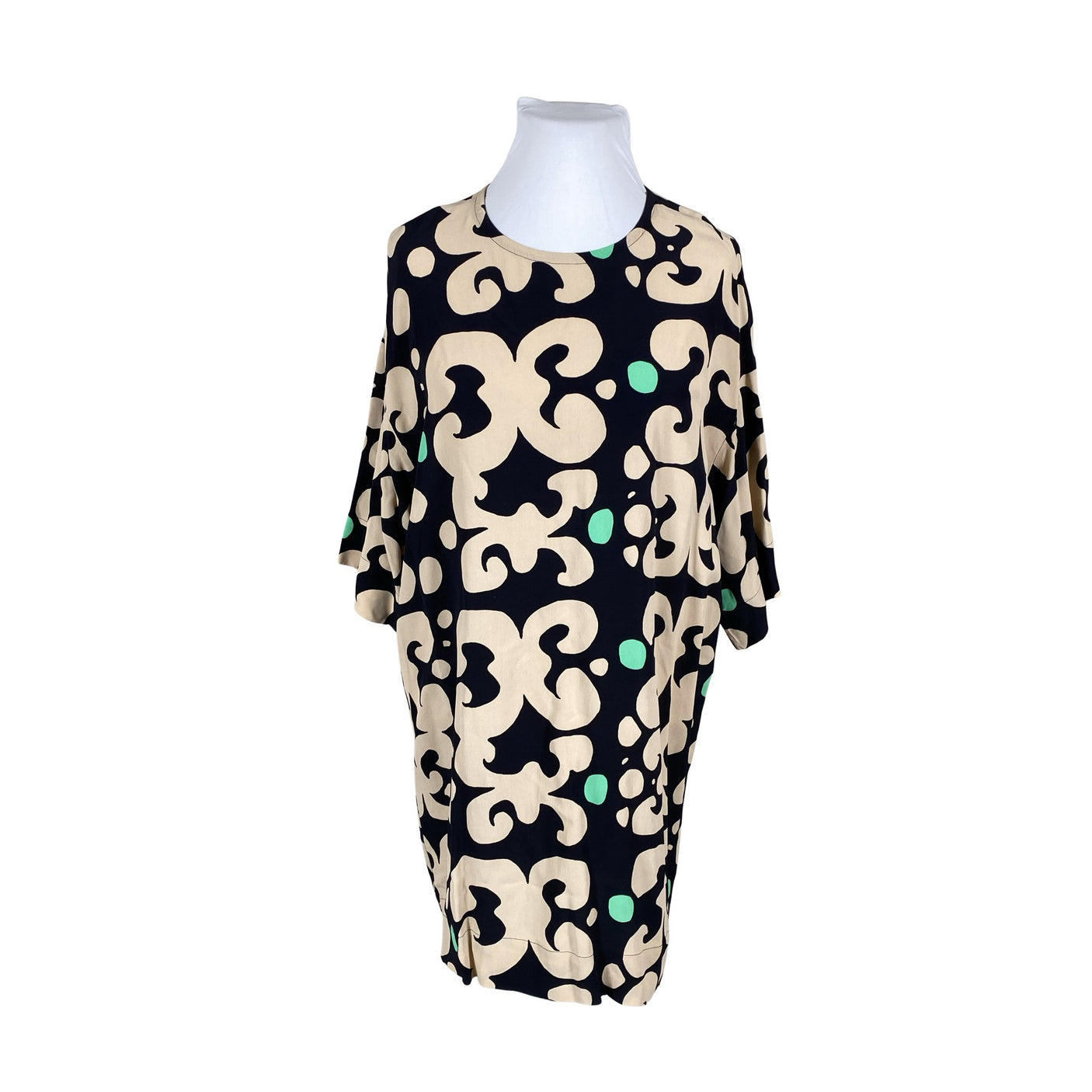 Unisex Marimekko - Schiffon dress, size 42 - Beige (1)