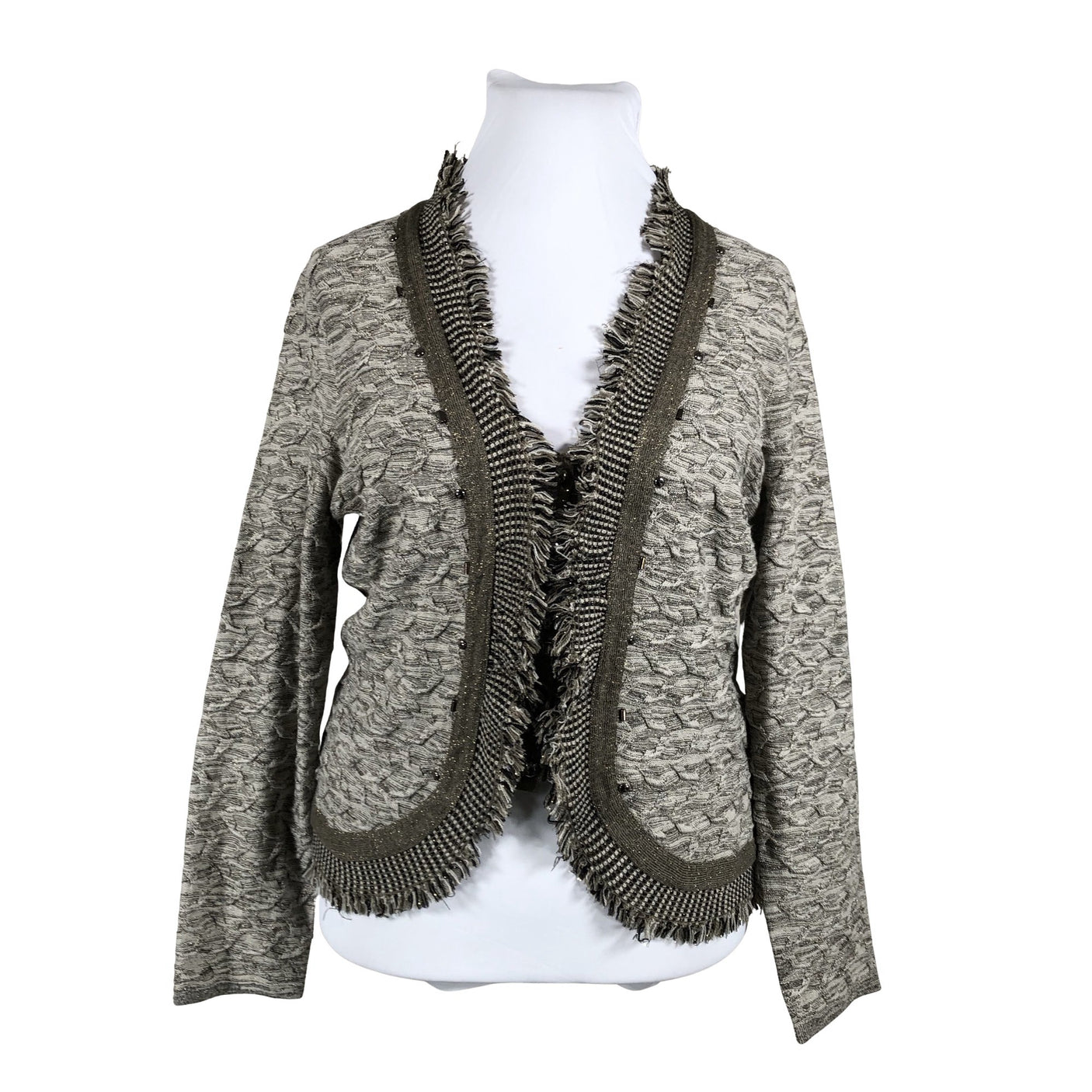 Unisex Gerry Weber - Cardigan, size 42 - Gray (1)