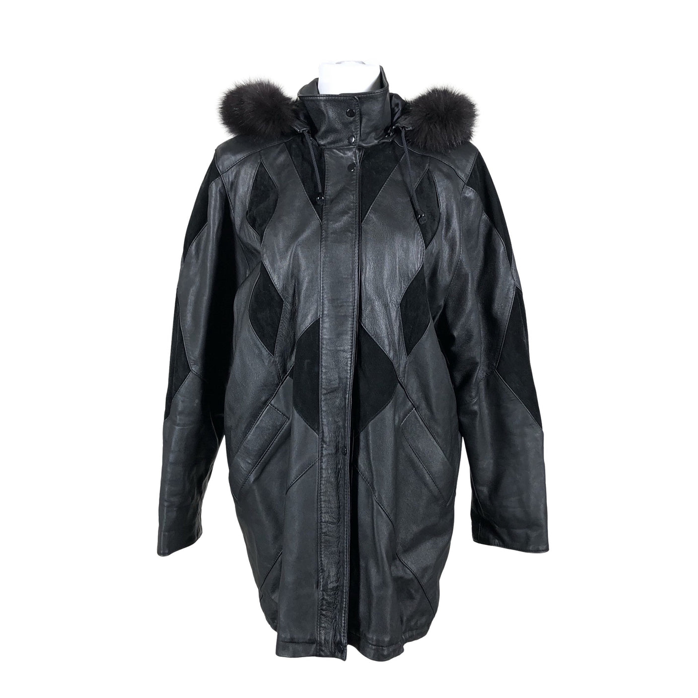 Unisex MLC - Leather jacket, size 38 - Black (1)