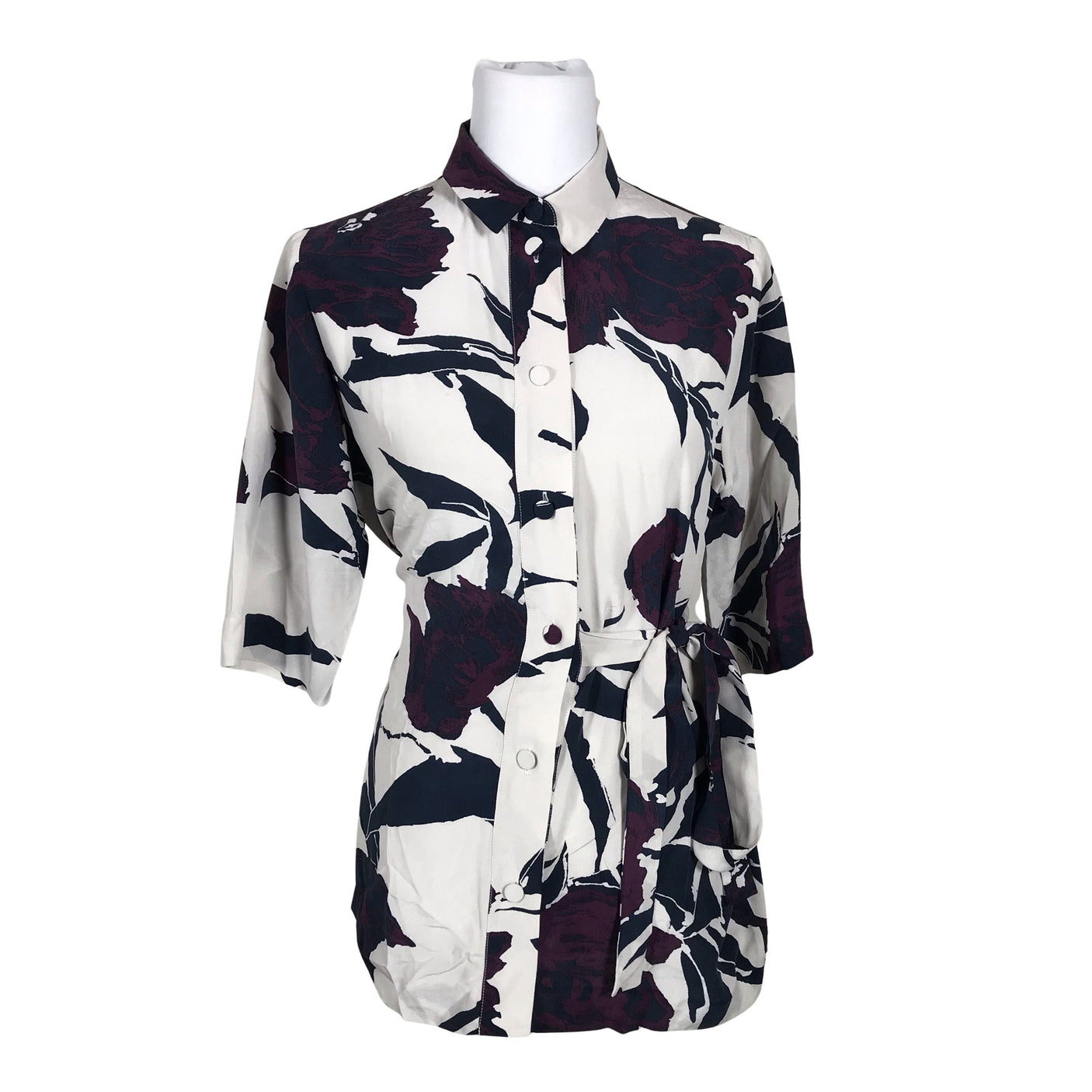 Unisex Samsoe&Samsoe - Short-sleeved blouse, size 38 - Beige (2)