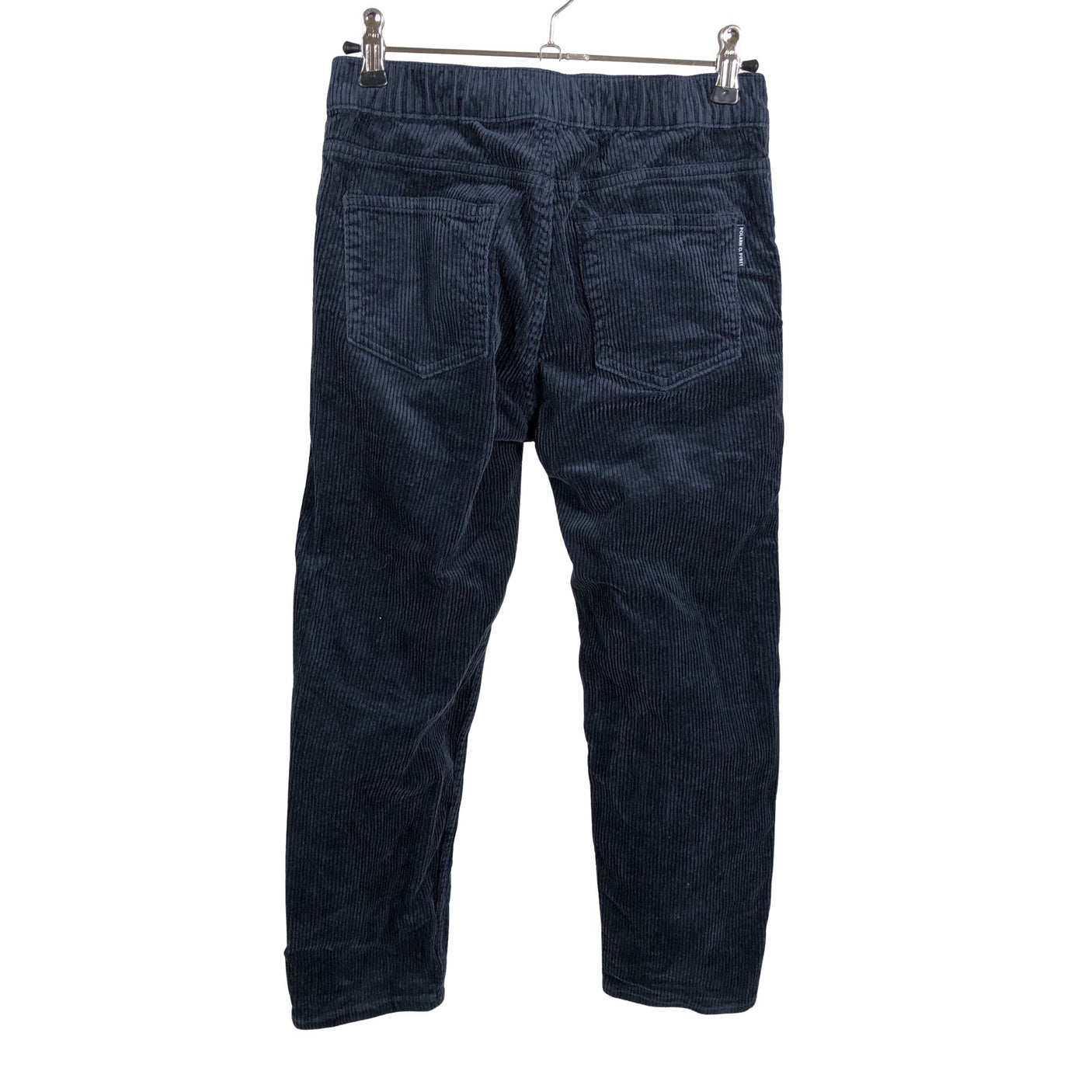 Unisex Polarn O. Pyret - Velvet pants, size 134 - 140 - Blue (2)