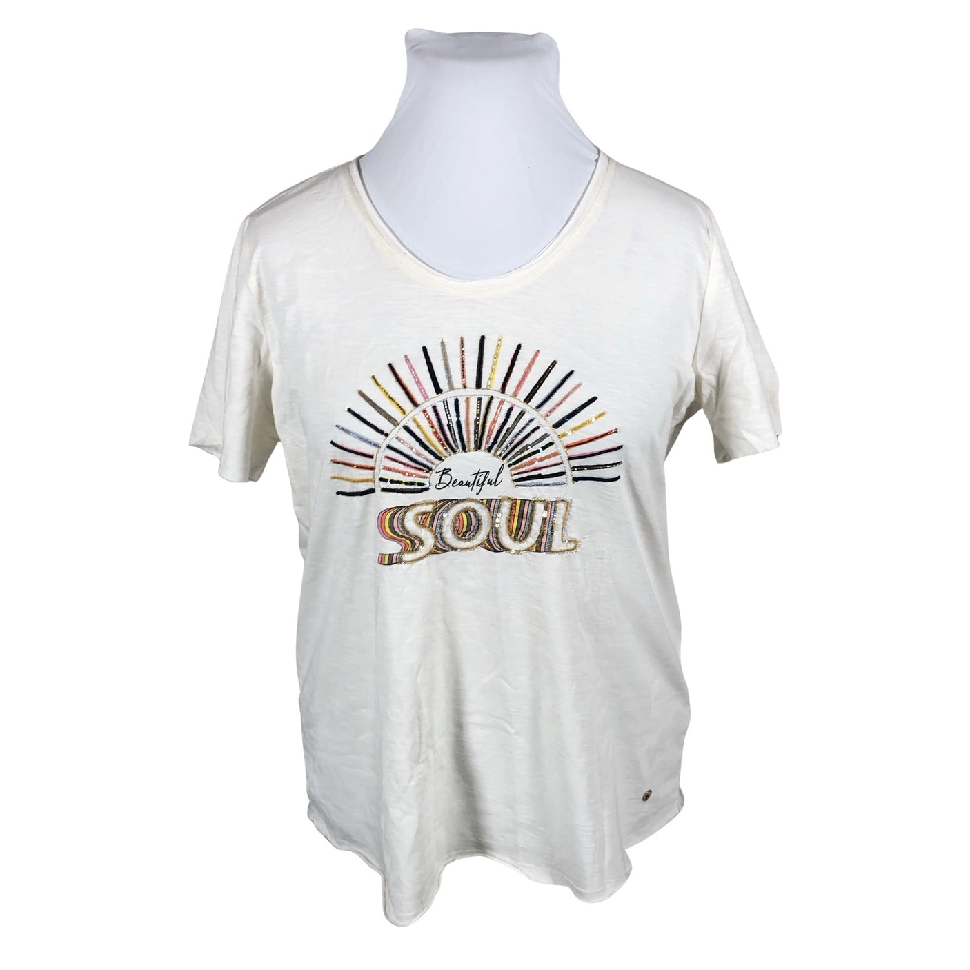 Unisex Mos Mosh - T-shirt, size 42 - Natural white (1)