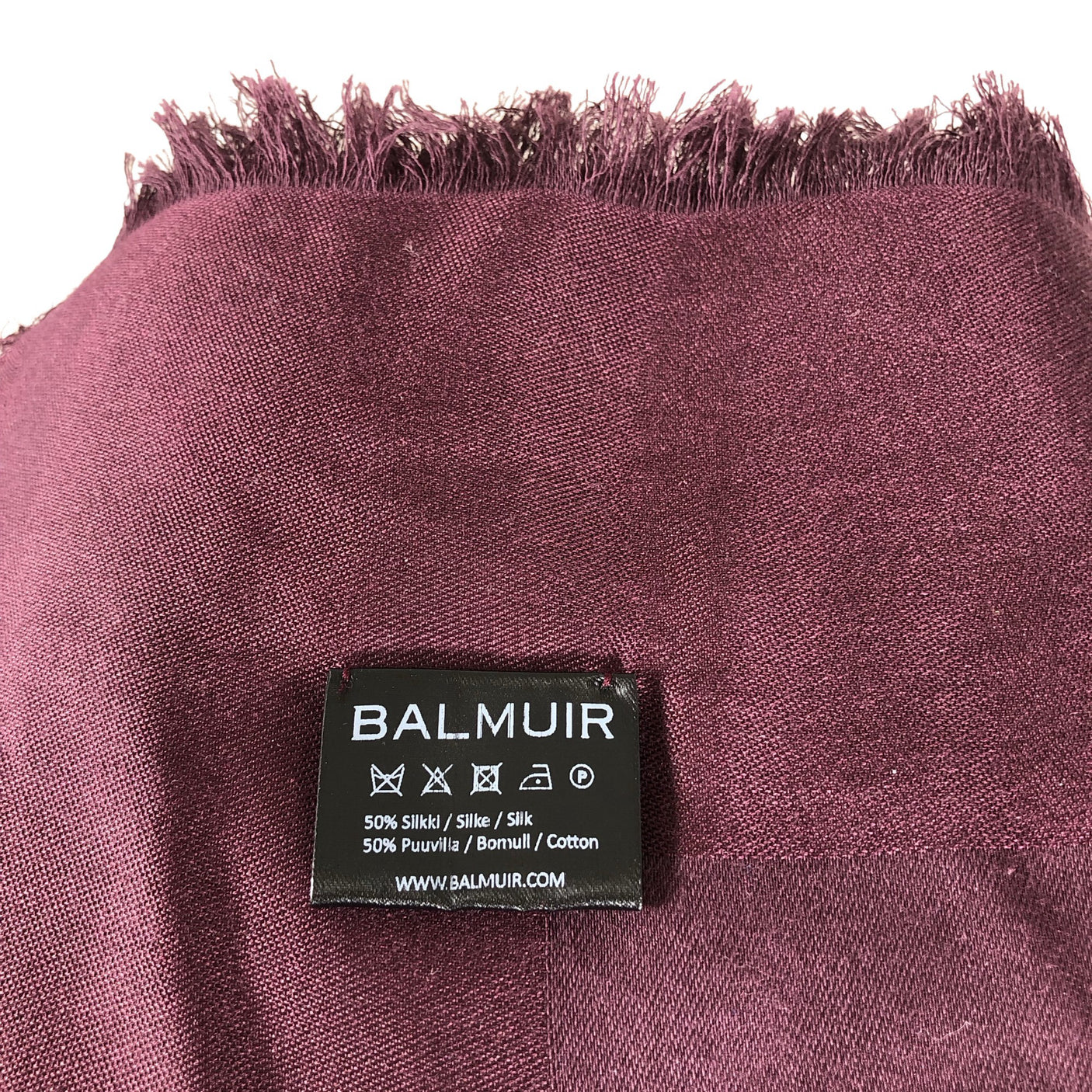 Unisex Balmuir - Scarf, size Maxi - Wine red (3)